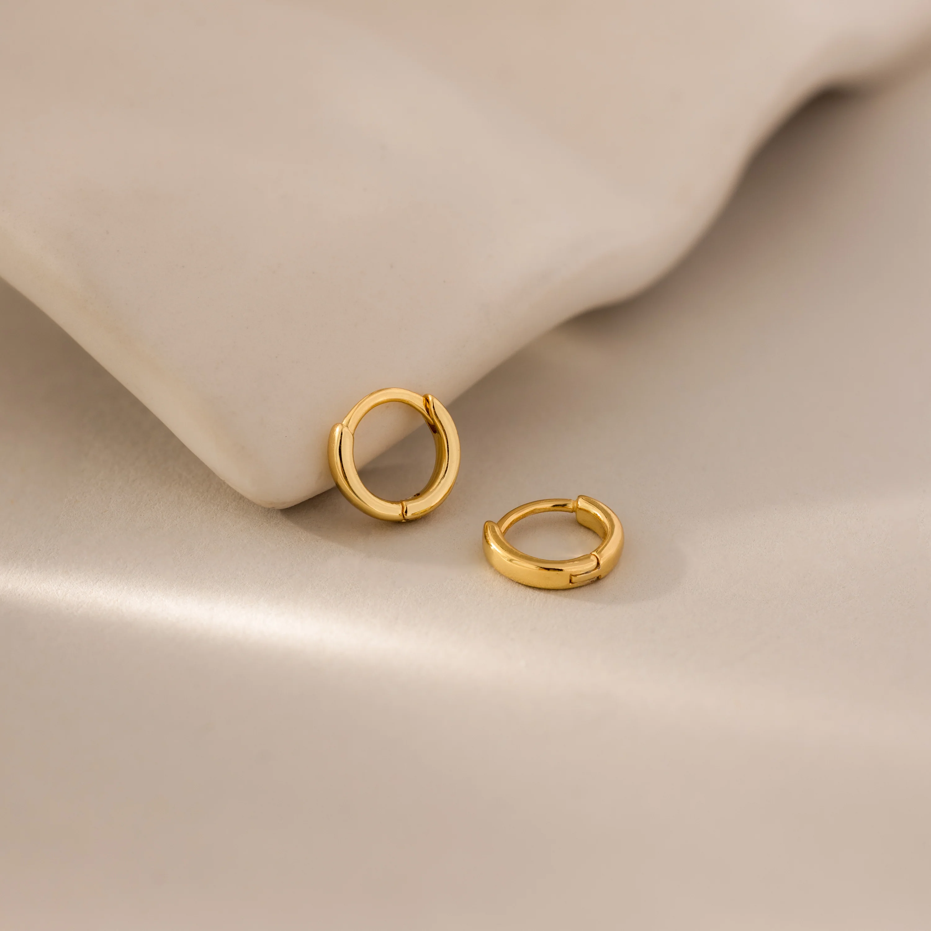 6mm Dainty Huggies - Image 5