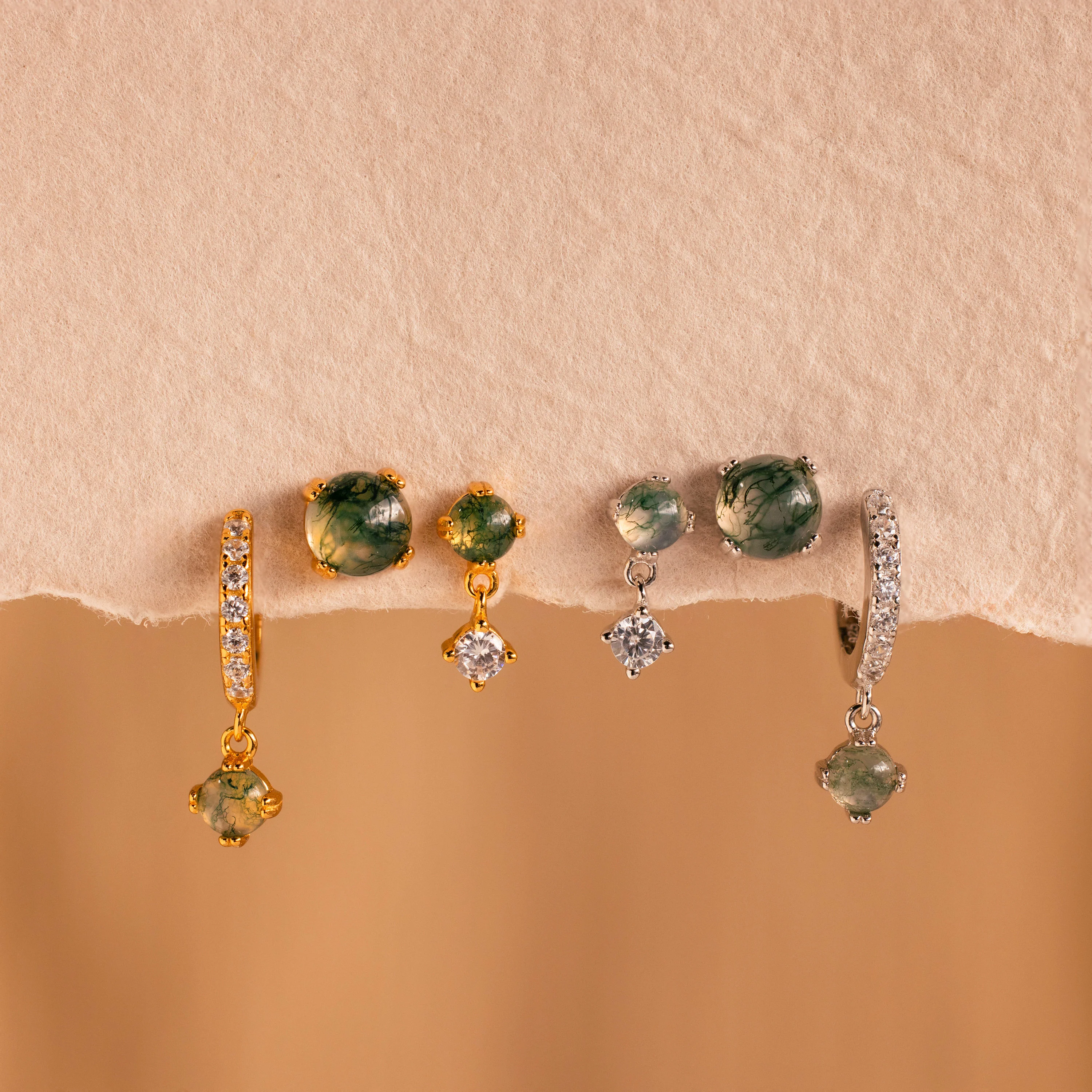 Agate Earrings Set - Image 3