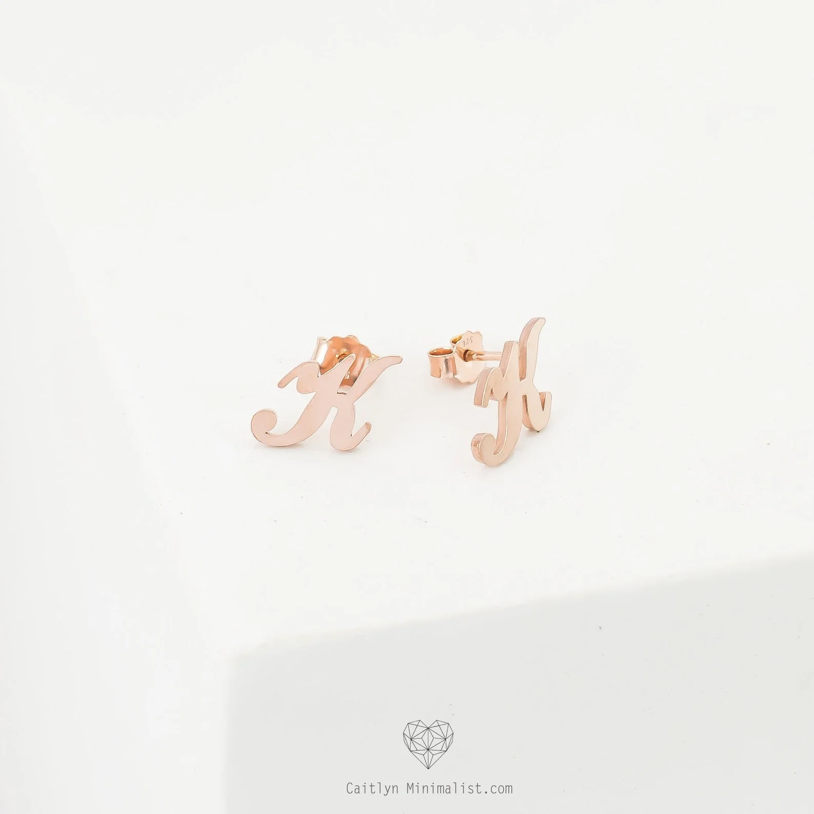 Alex Initial Studs - Image 2