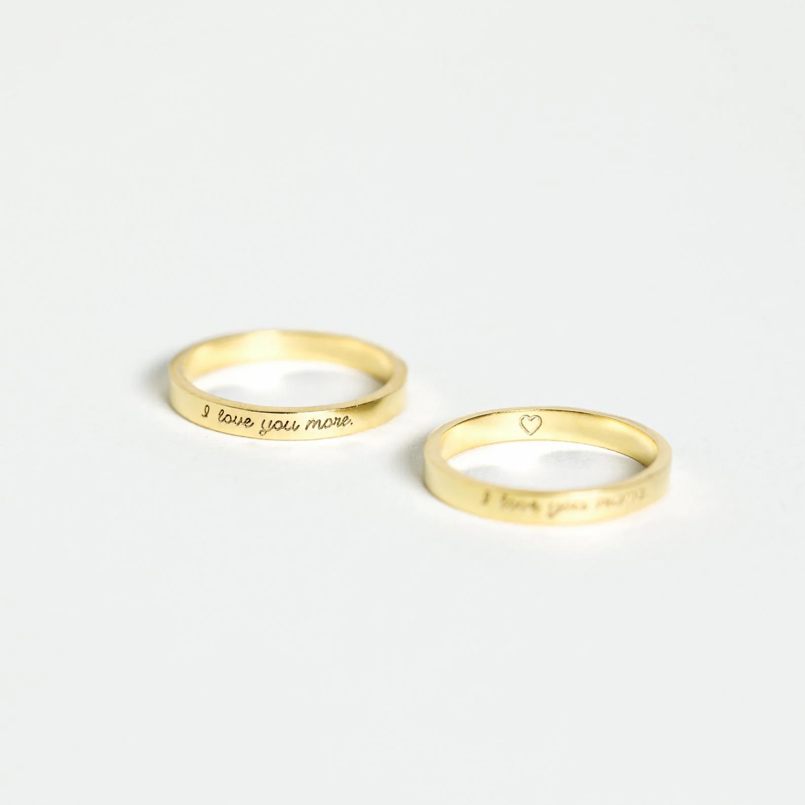 Ann Thin Message Ring - Image 3