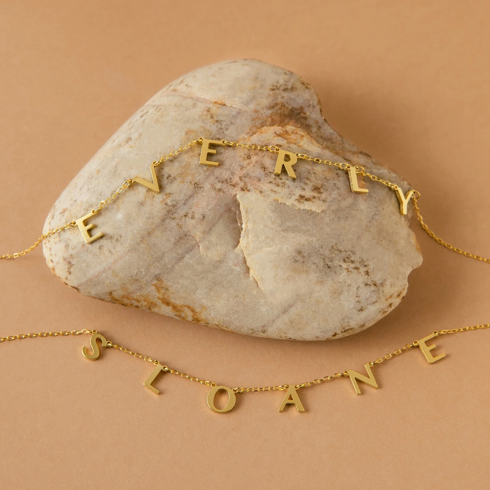 Apollo Letter Name Necklace - Image 2