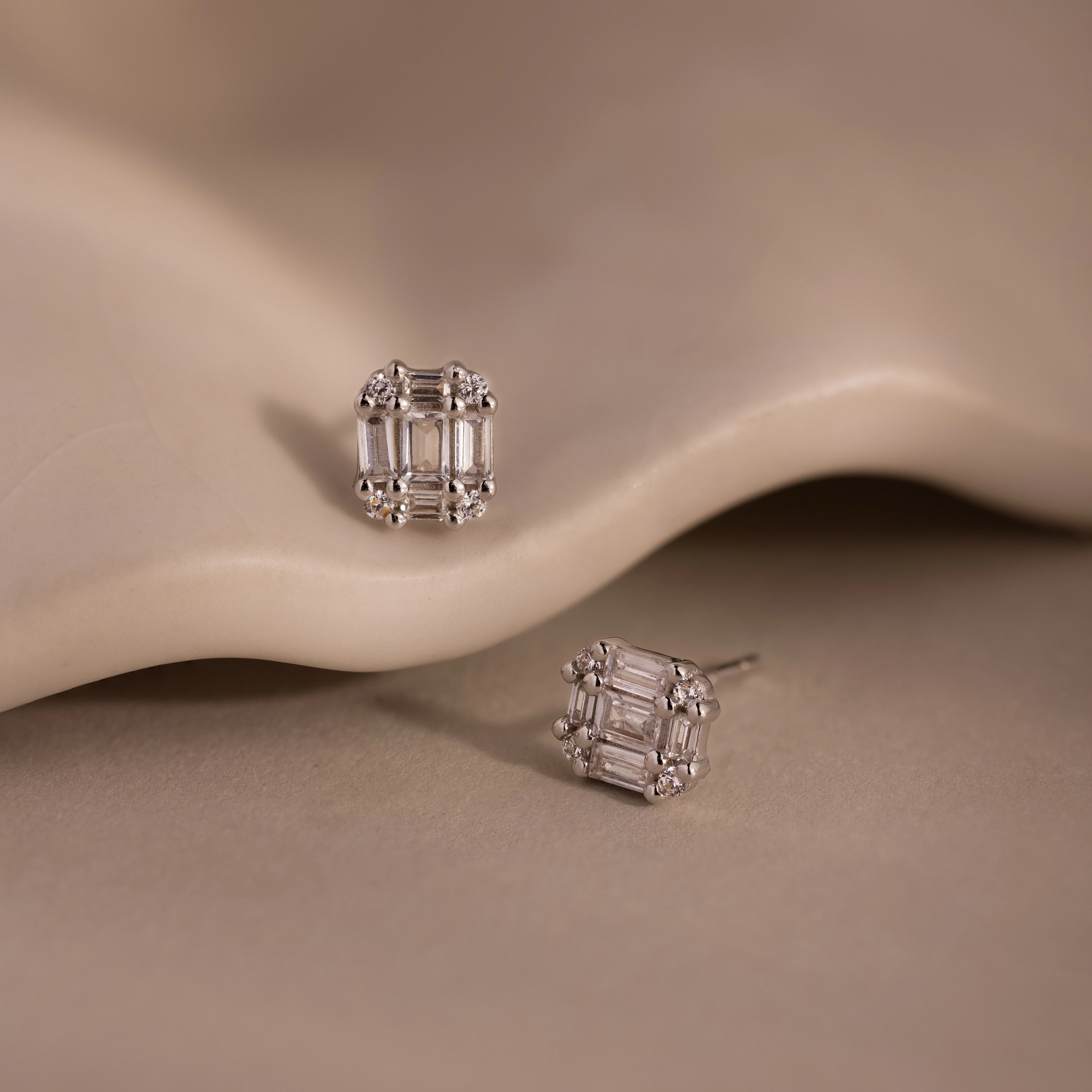 Arabella Diamond Studs - Image 3