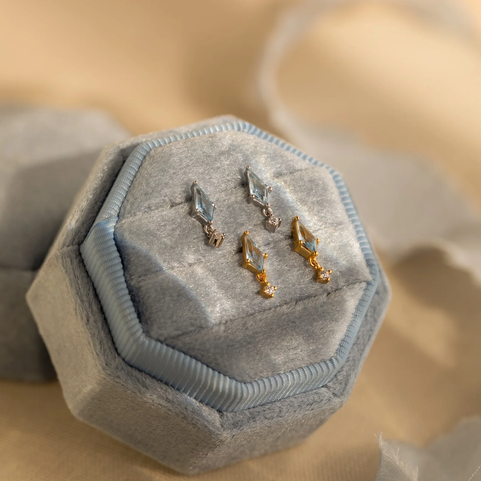Art Deco Drop Studs - Image 8