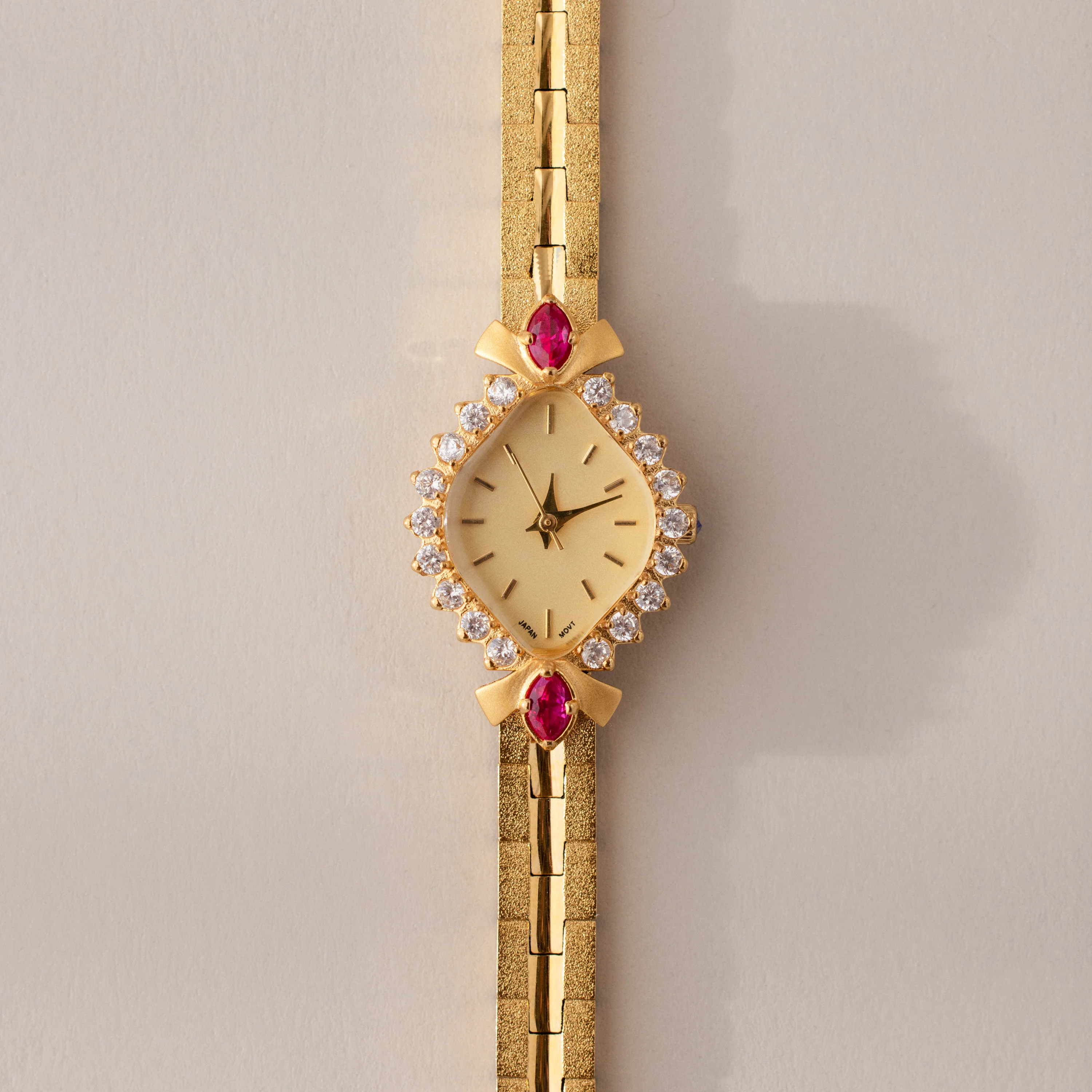 Art Deco Ruby Timepiece - Image 5