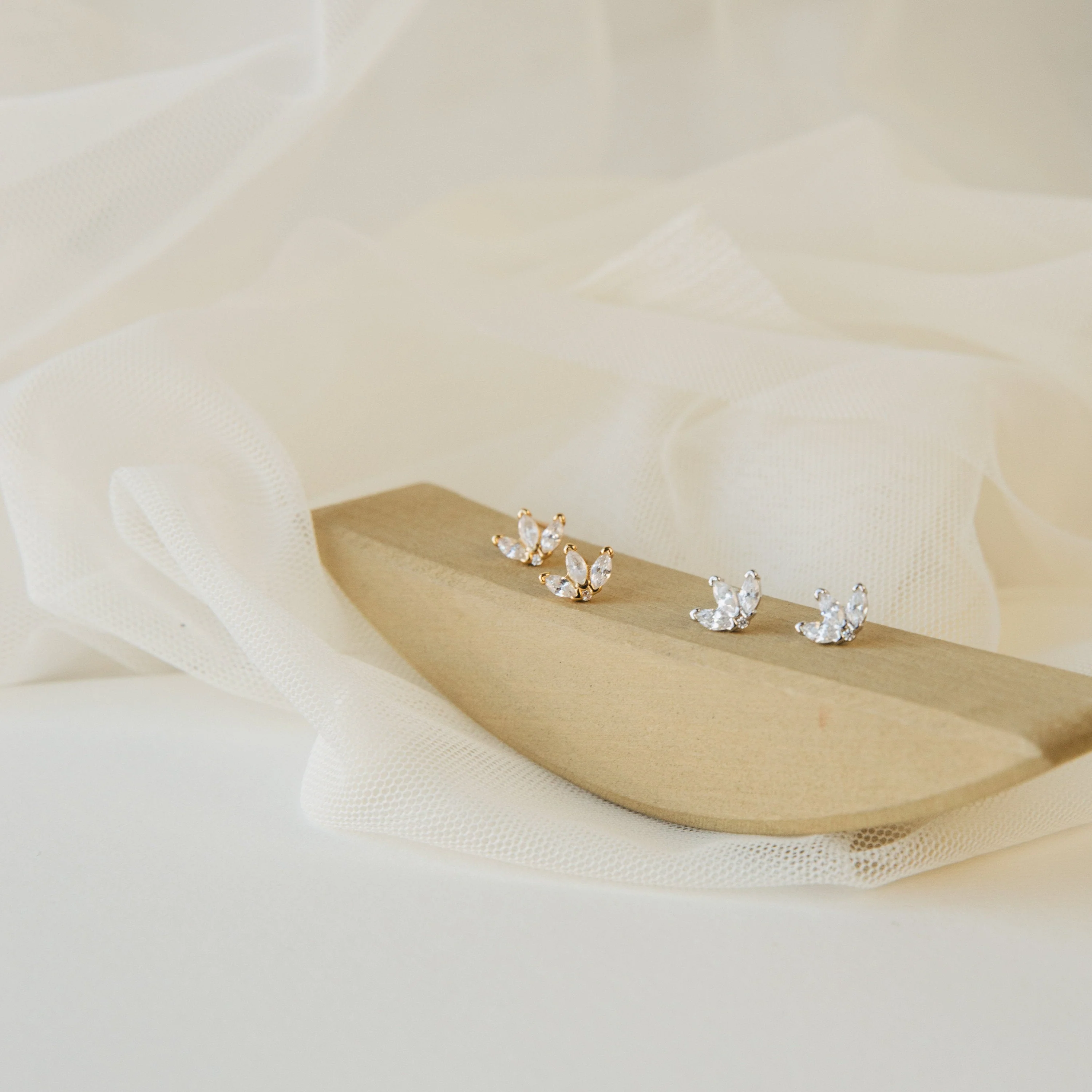 Arya Petal Studs - Image 4