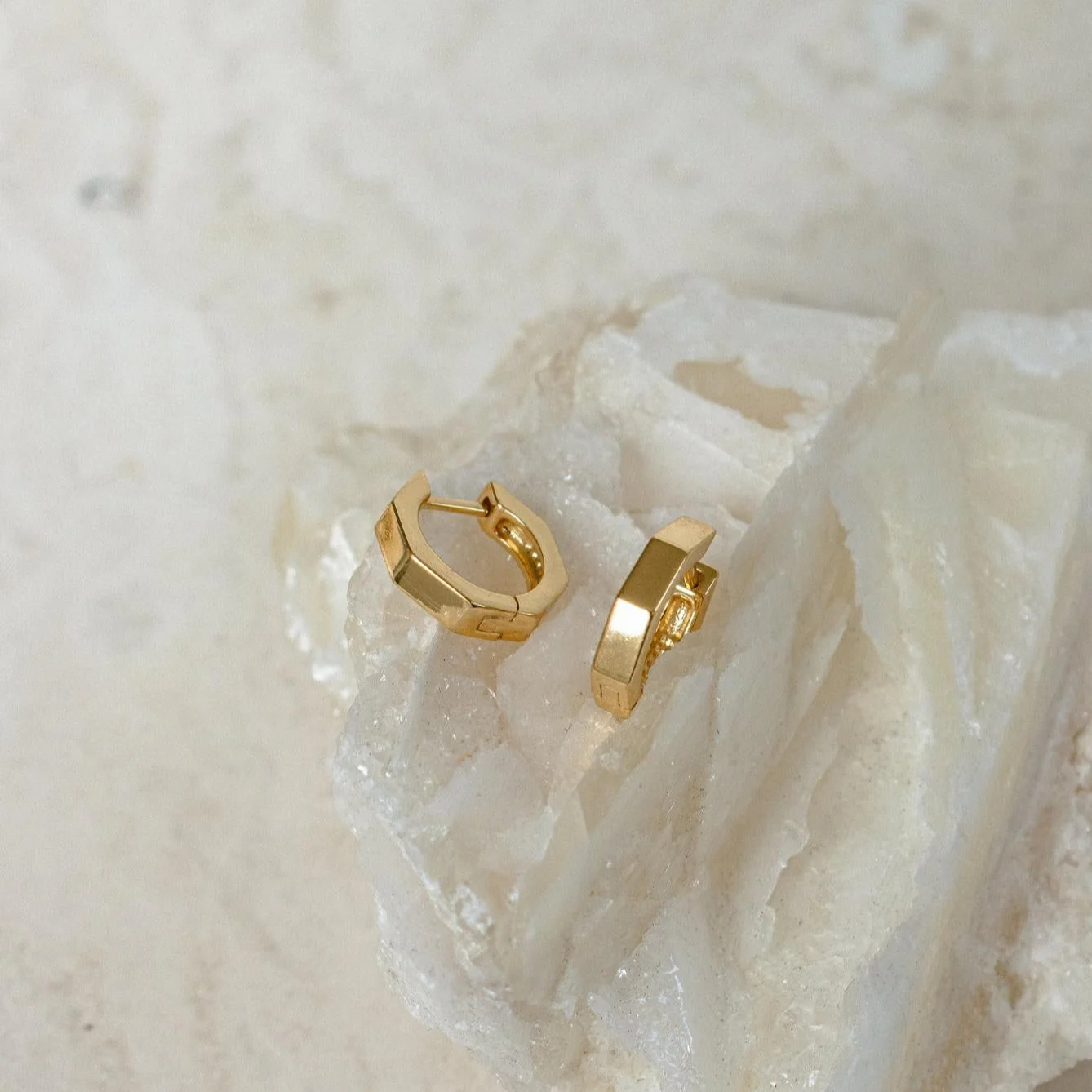 Audrey Huggies in 18K Gold - Image 3