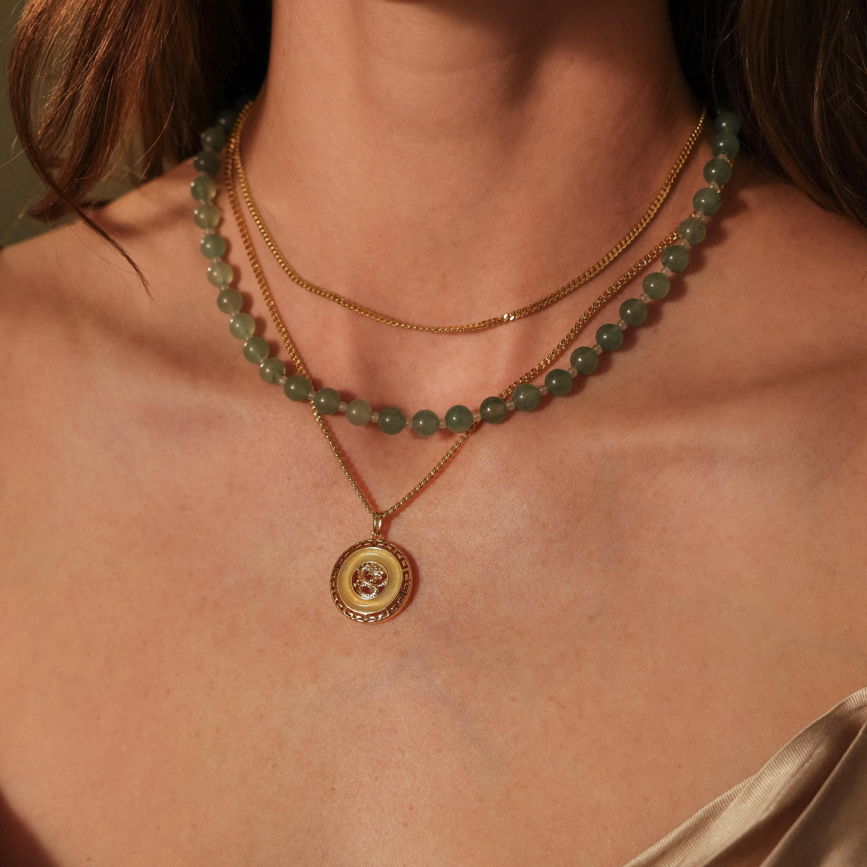 Aventurine Choker Necklace - Image 9