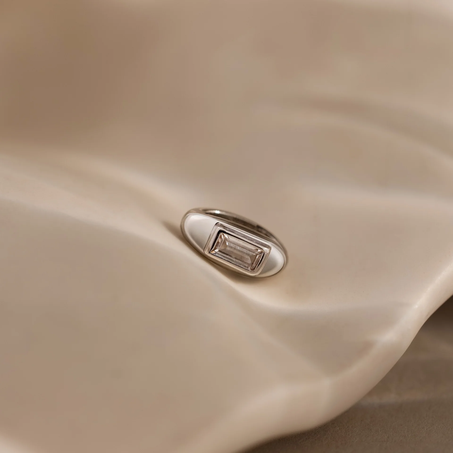 Baguette Diamond Spacer Charm - Image 2