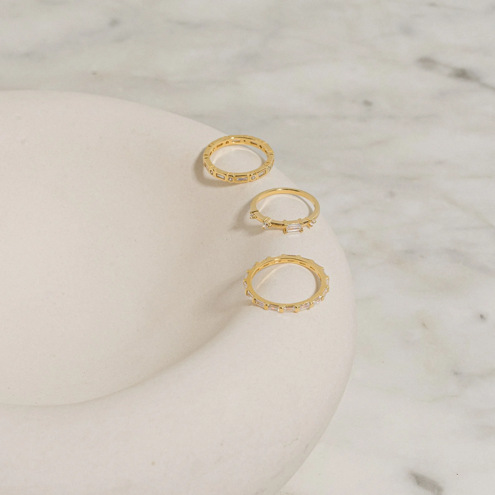 Baguette Eternity Ring - Image 8