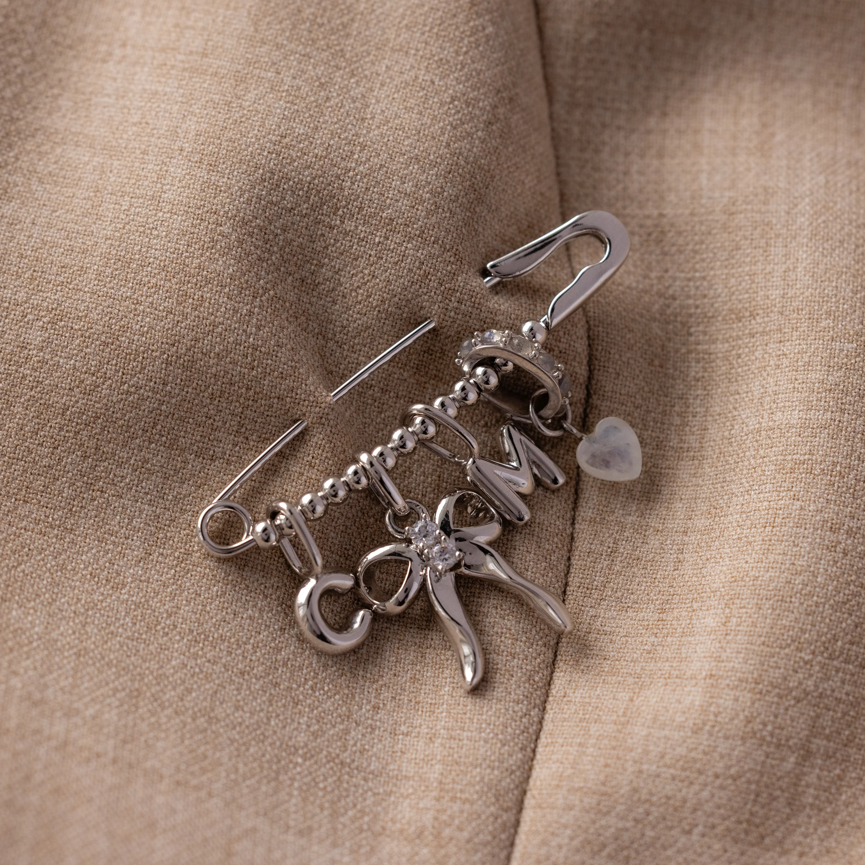 Beaded Charm Pin - Image 2
