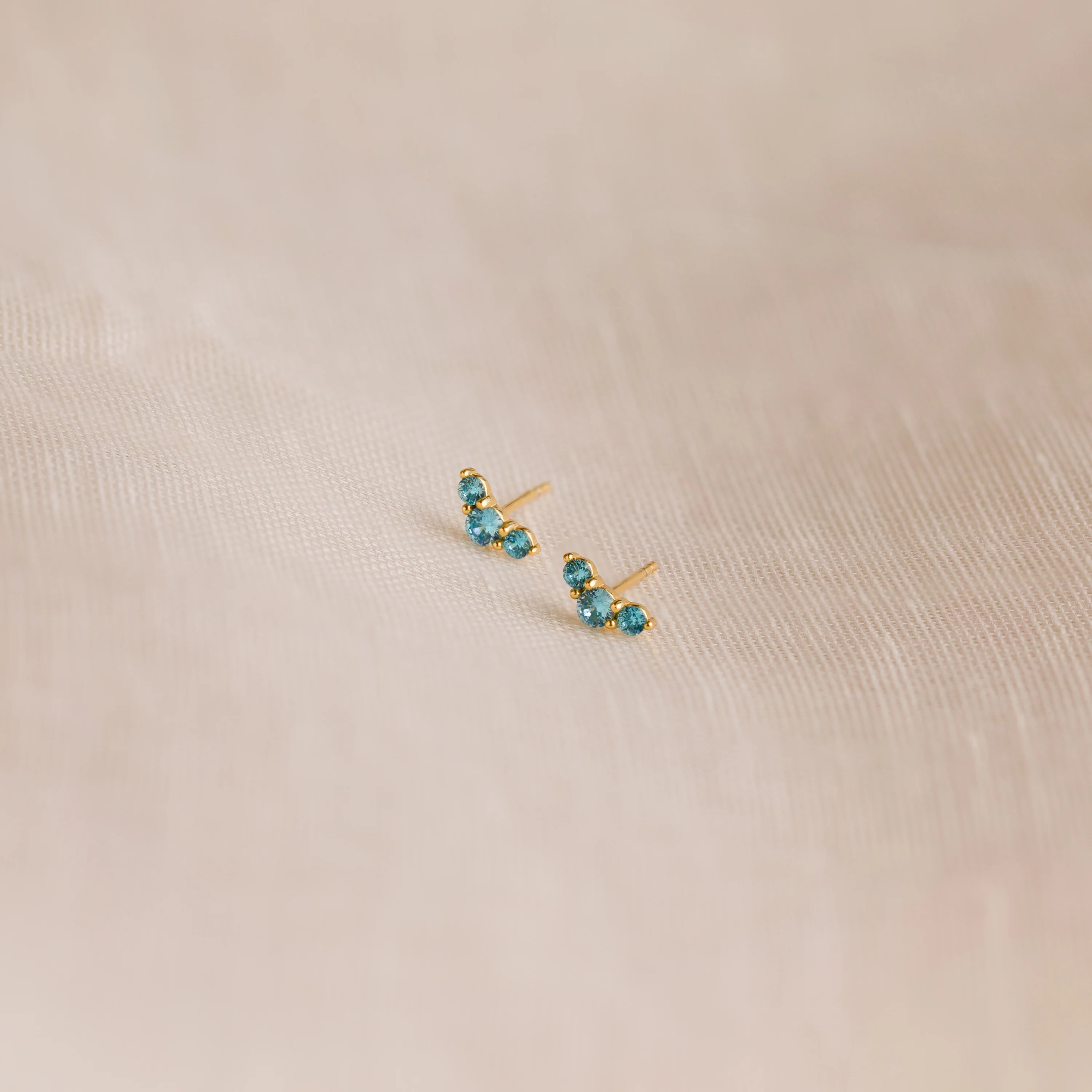 Bella Birthstone Studs - Image 3