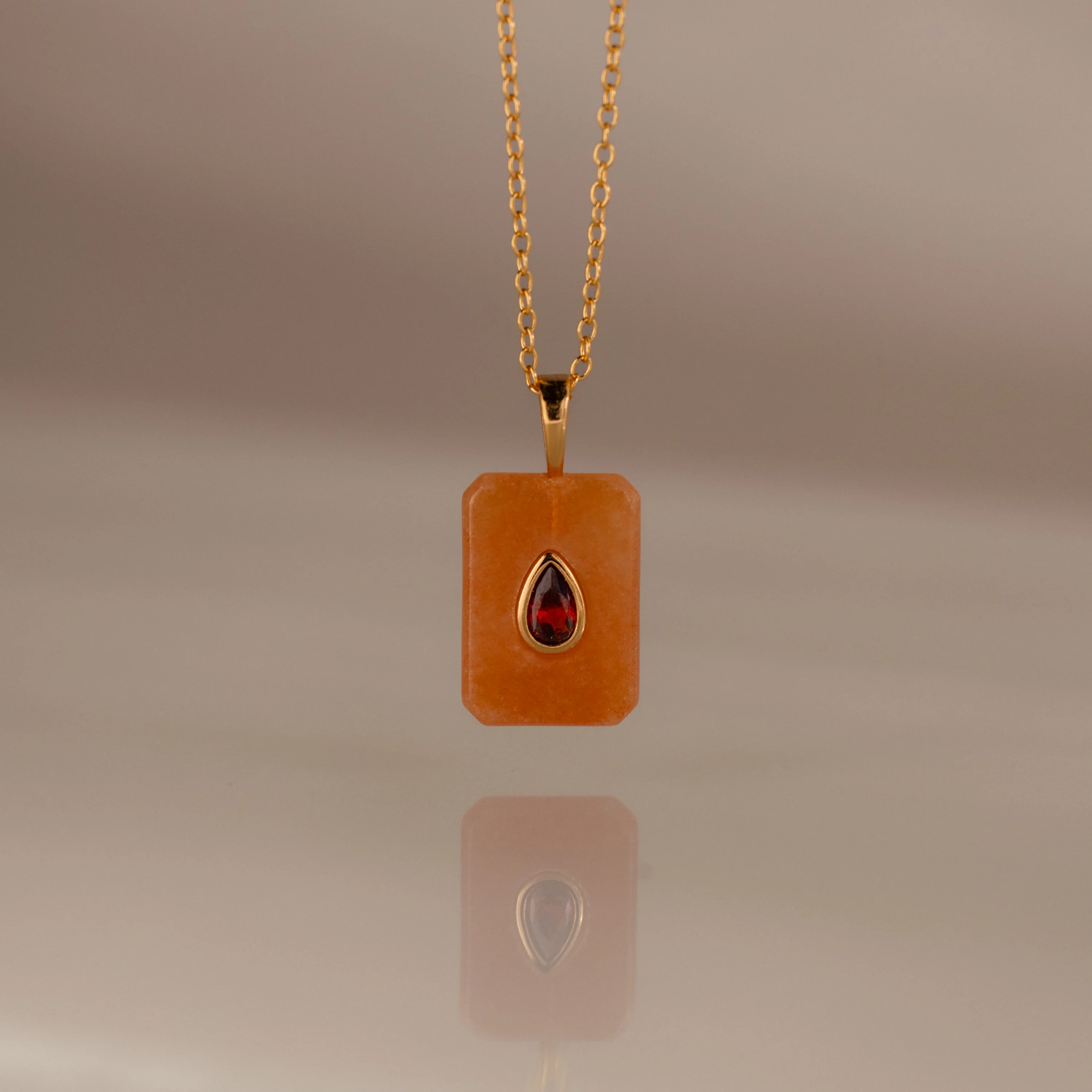 Birthstone Crystal Necklace - Image 3