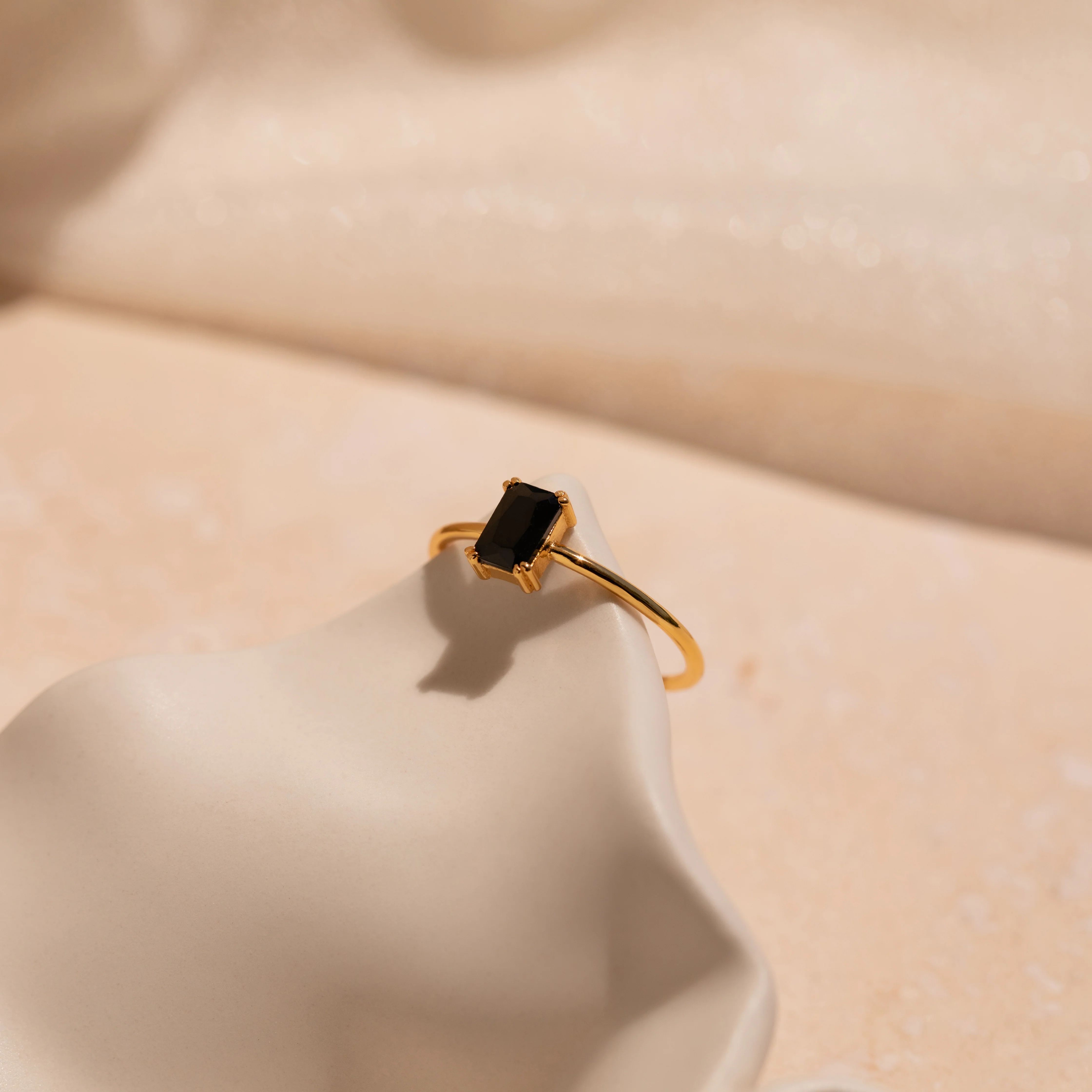Black Emerald Ring - Image 3