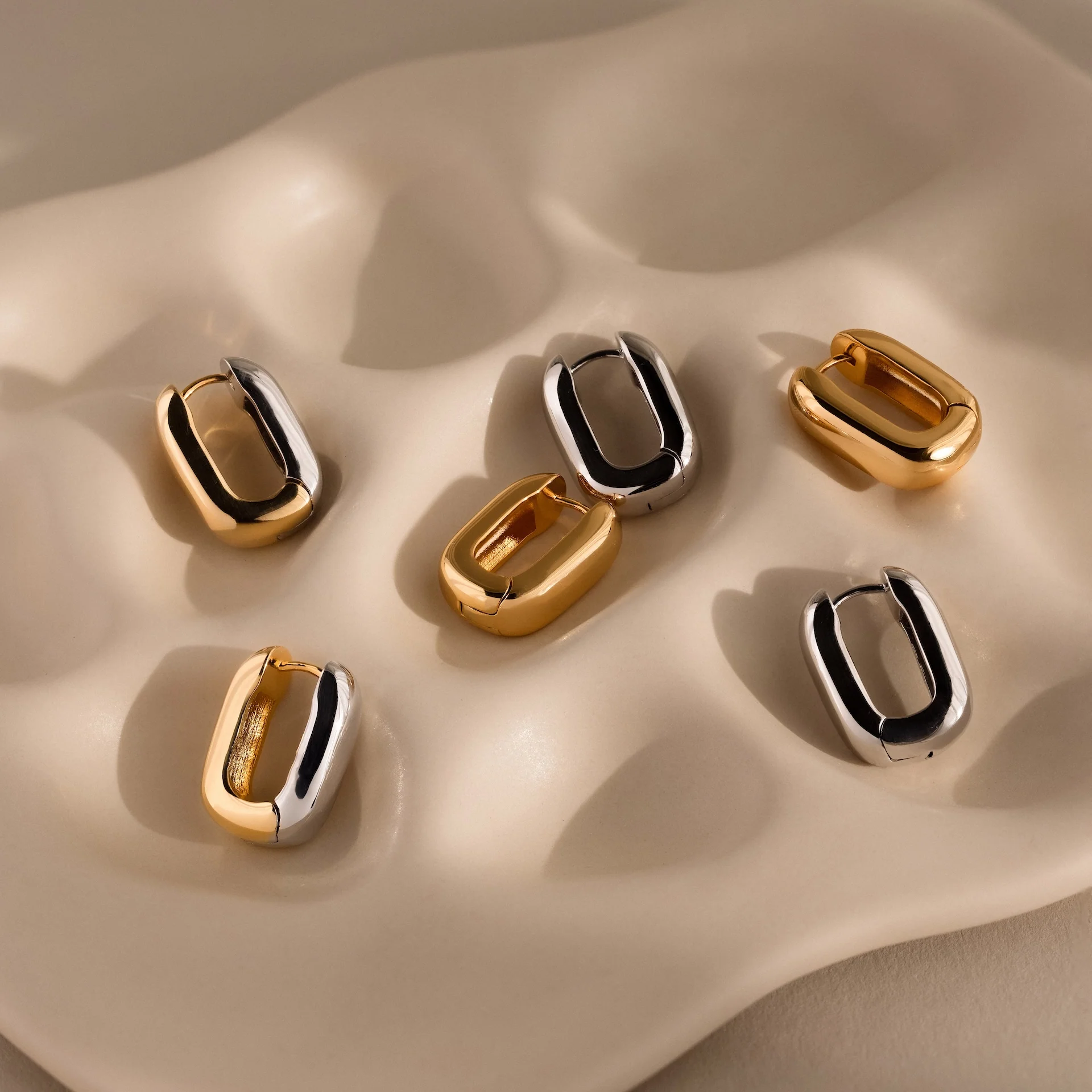 Bold Link Hoops - Image 9