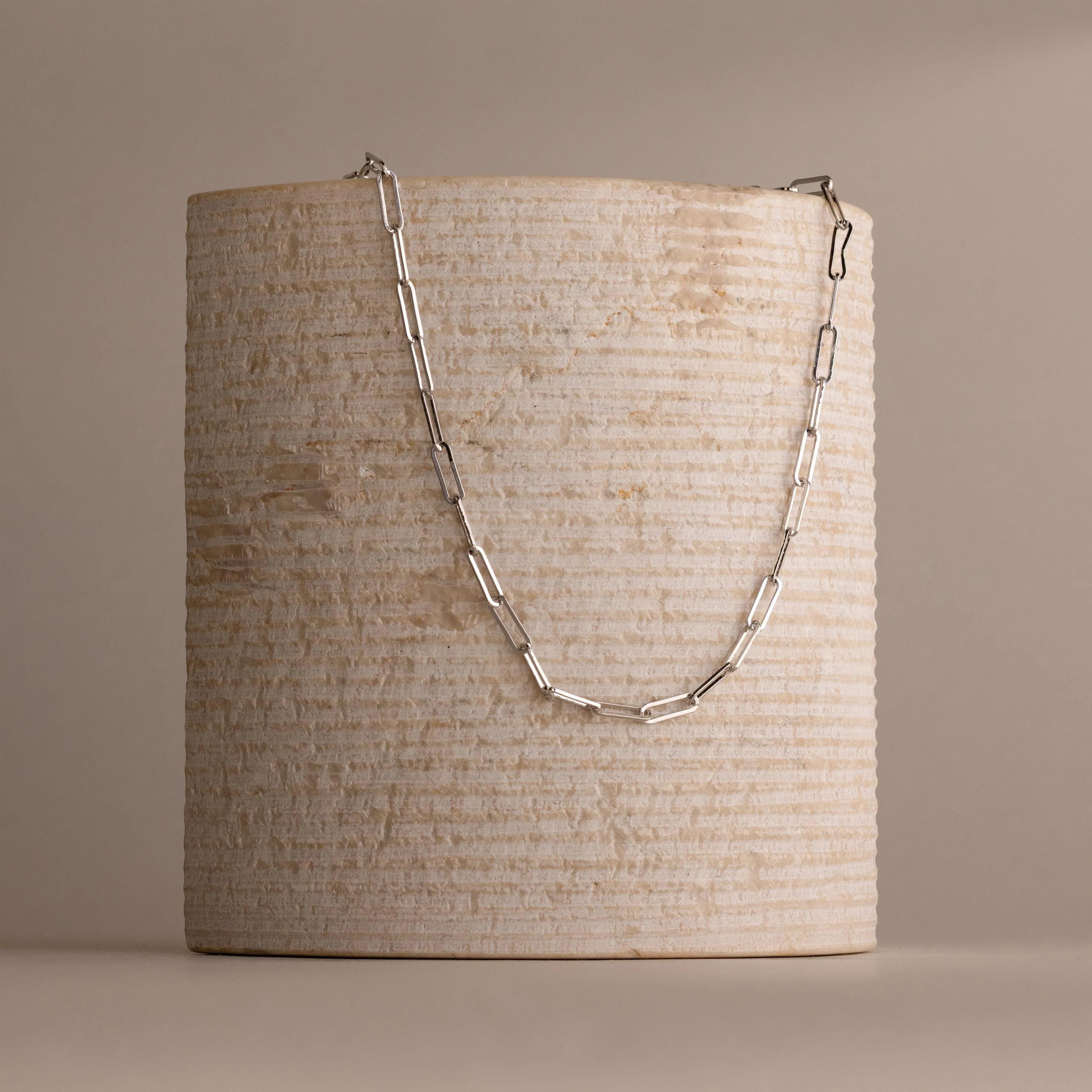 Bold Paperclip Chain Necklace - Image 6