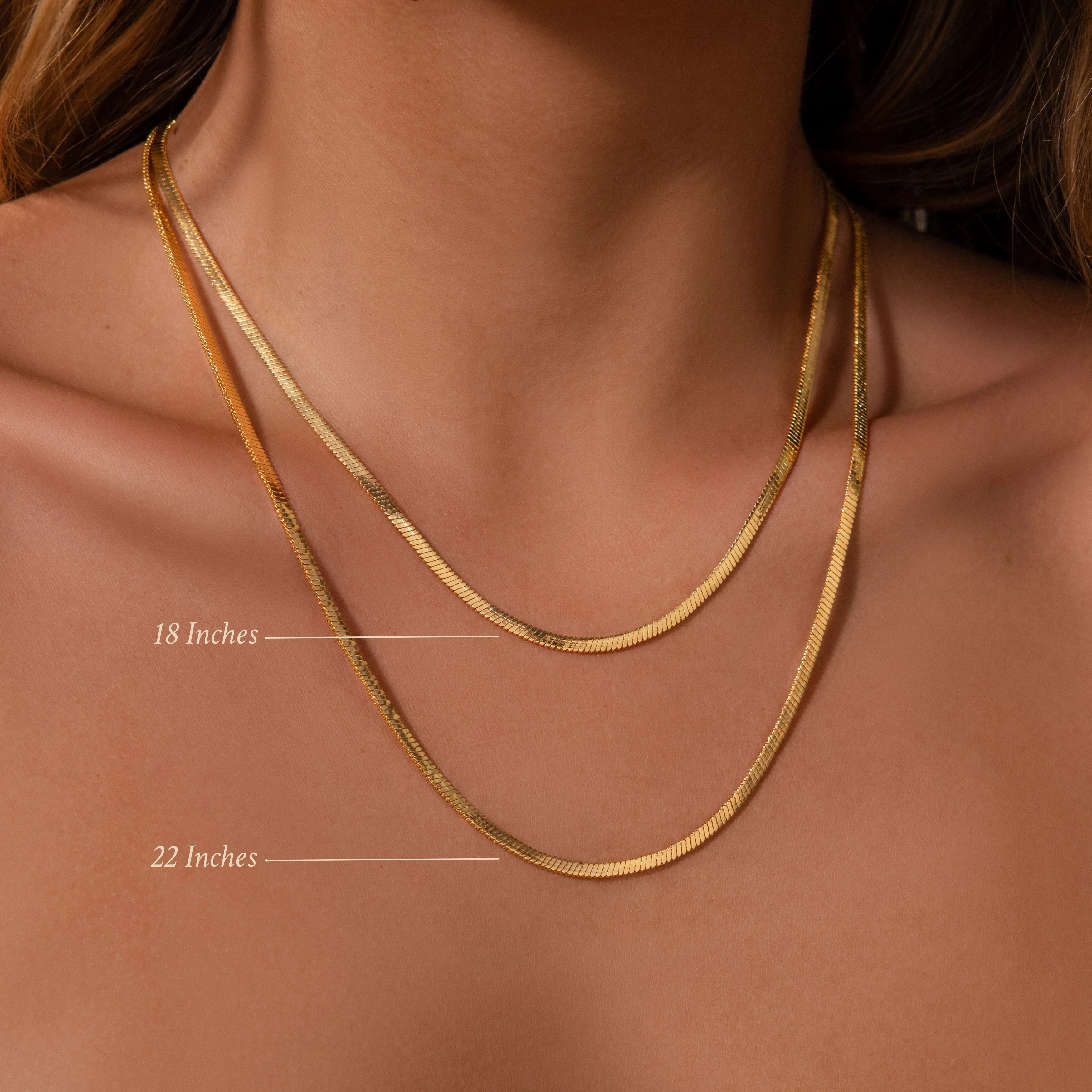 Bold Snake Chain Necklace - Image 3
