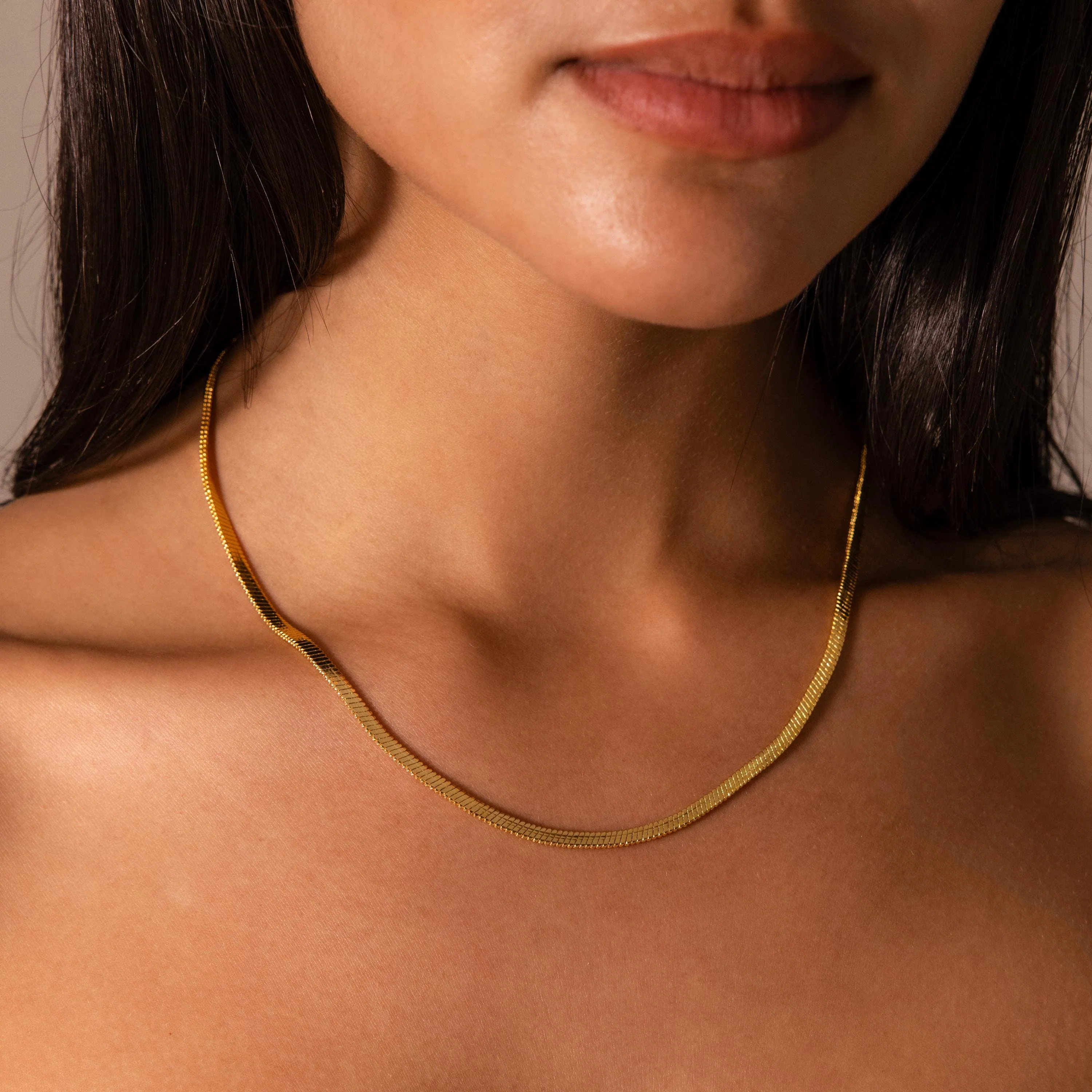 Bold Snake Chain Necklace - Image 9