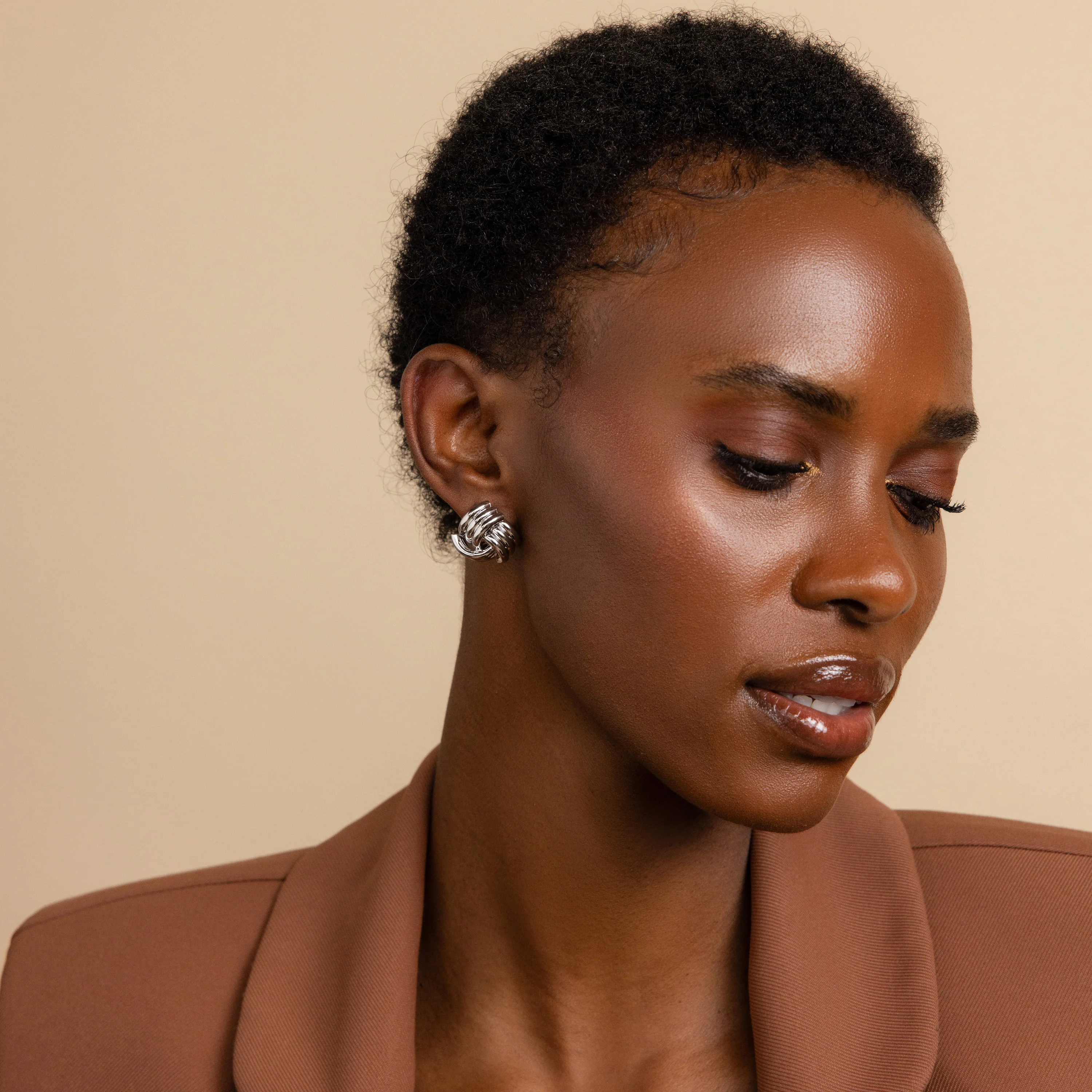Bold Triple Knot Studs - Image 6