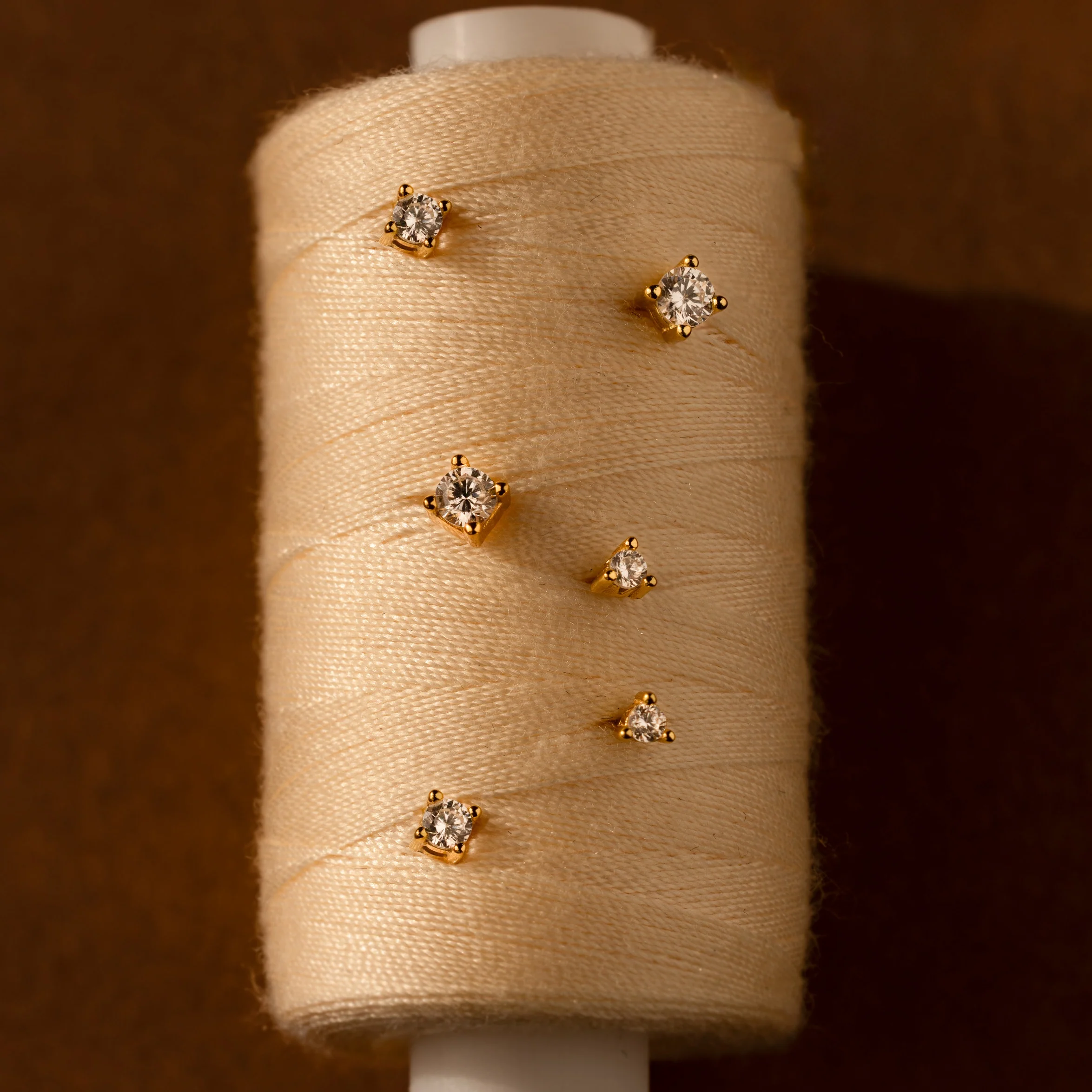 Booker Classic Diamond Studs - Image 8