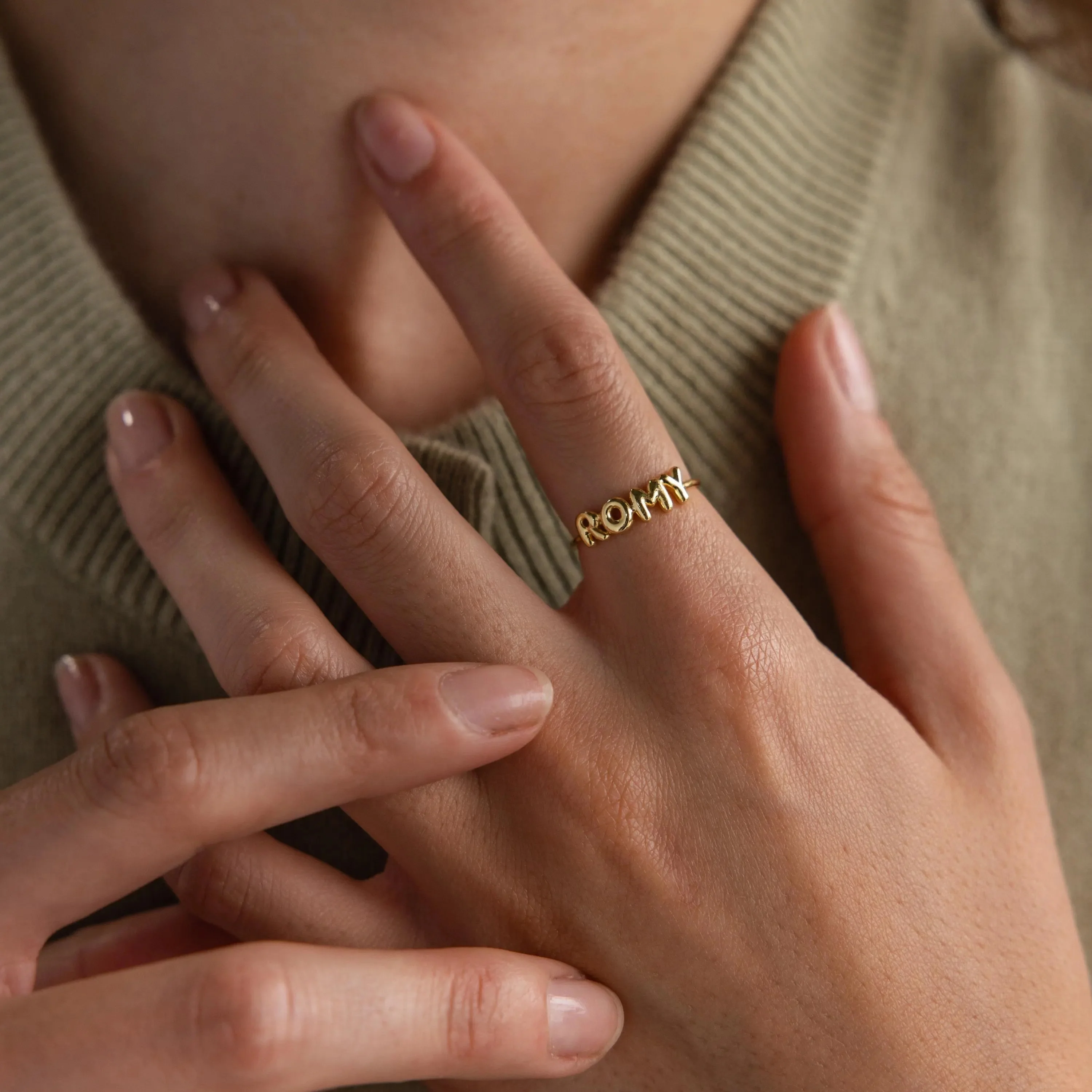 Bubble Name Ring - Image 2