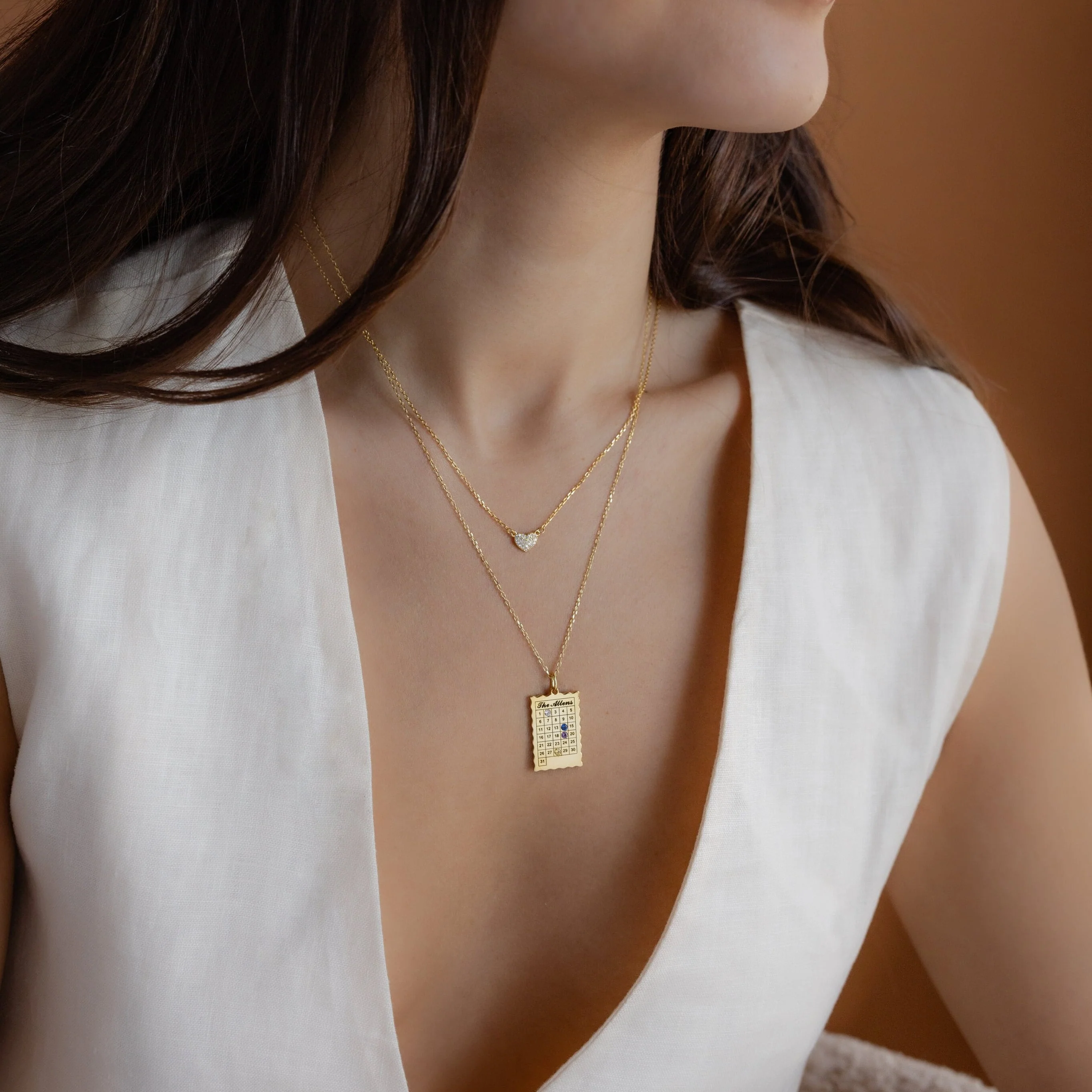 Calendar Birthstone Necklace - Image 3