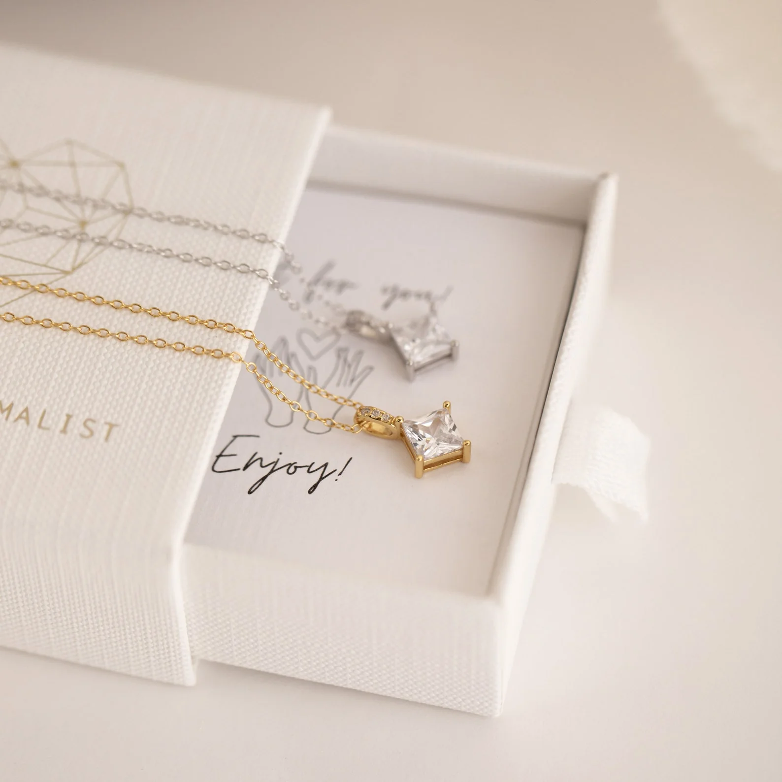 Carina Diamond Necklace - Image 6