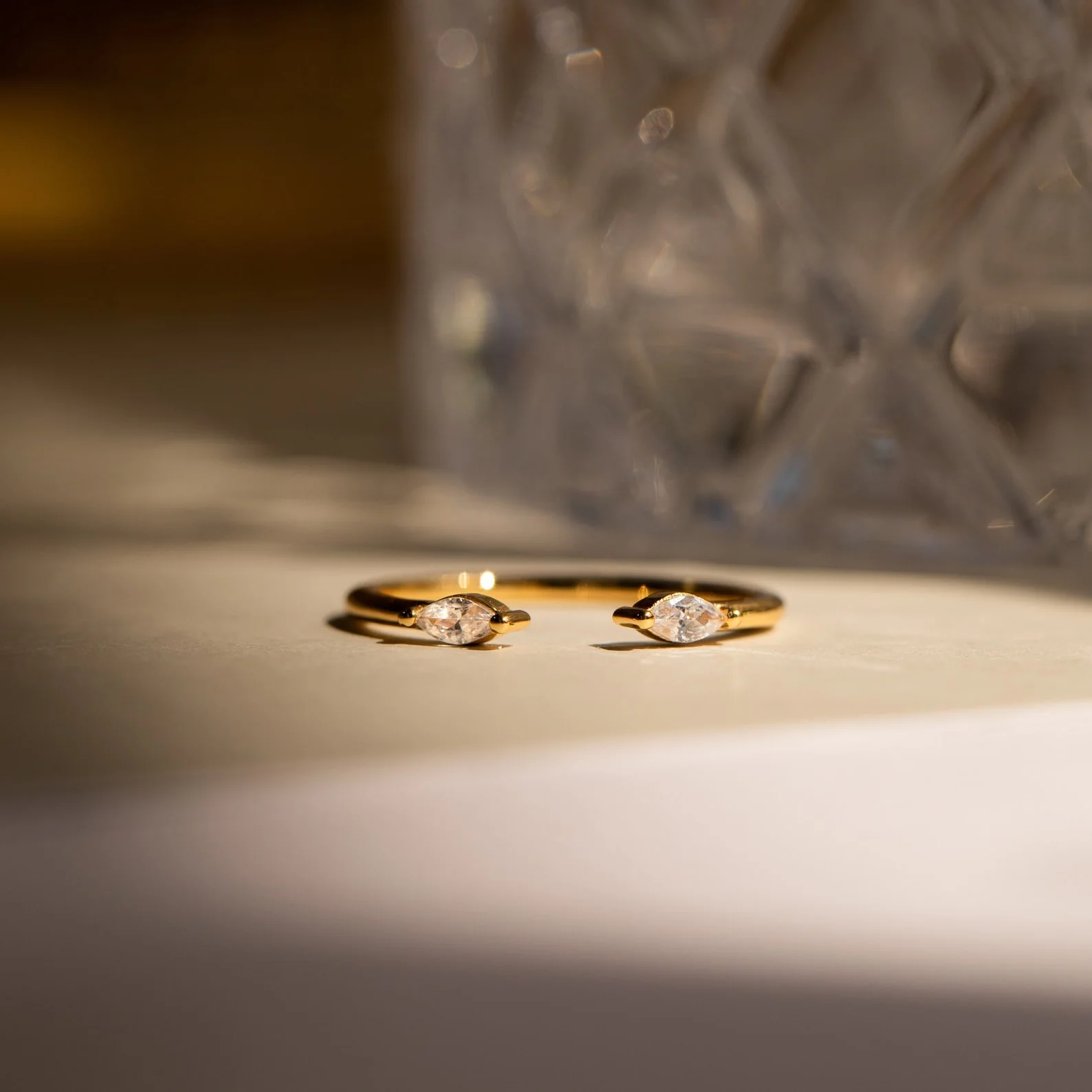 Celeste Duo Marquise Ring - Image 5
