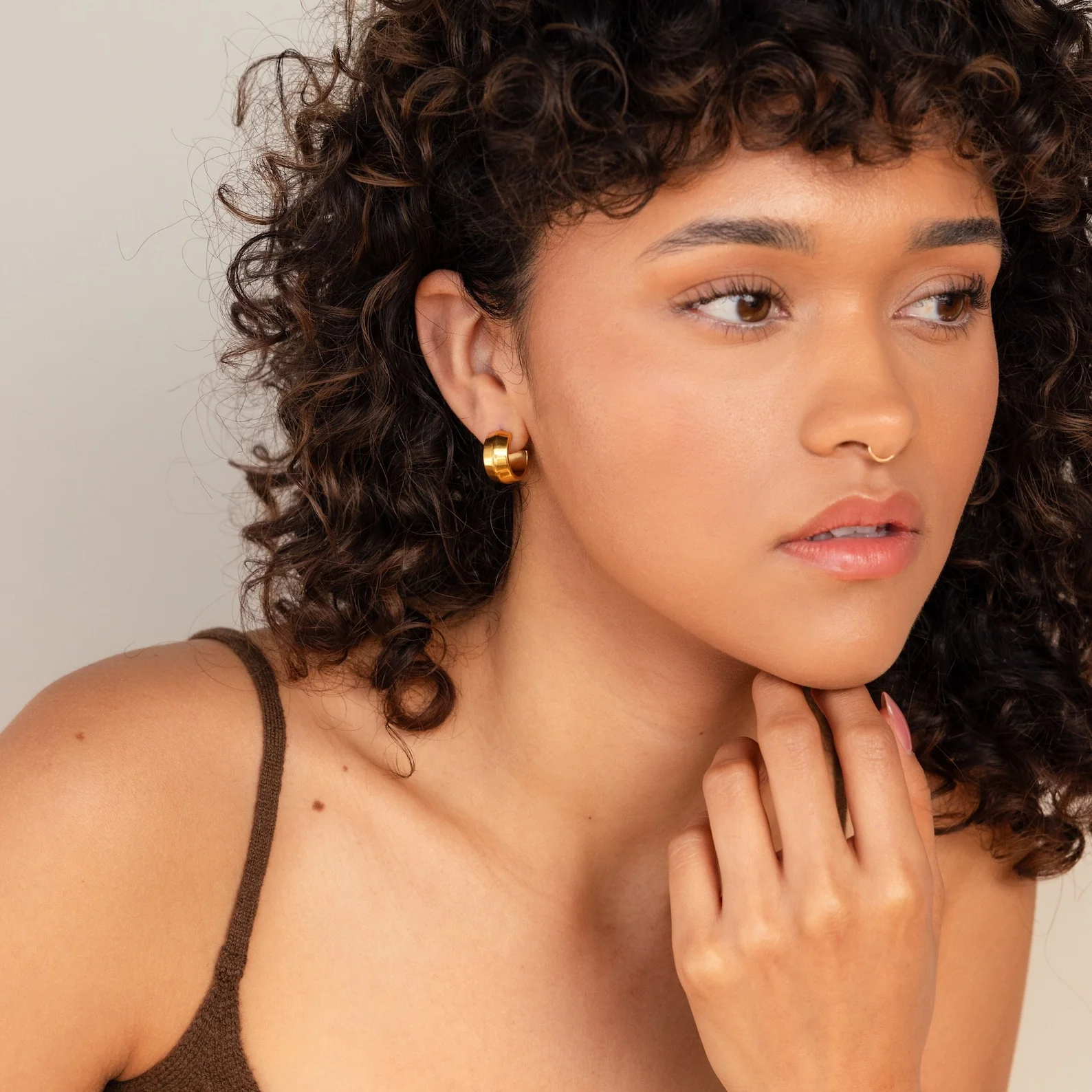 Chunky Bold Hoops - Image 6