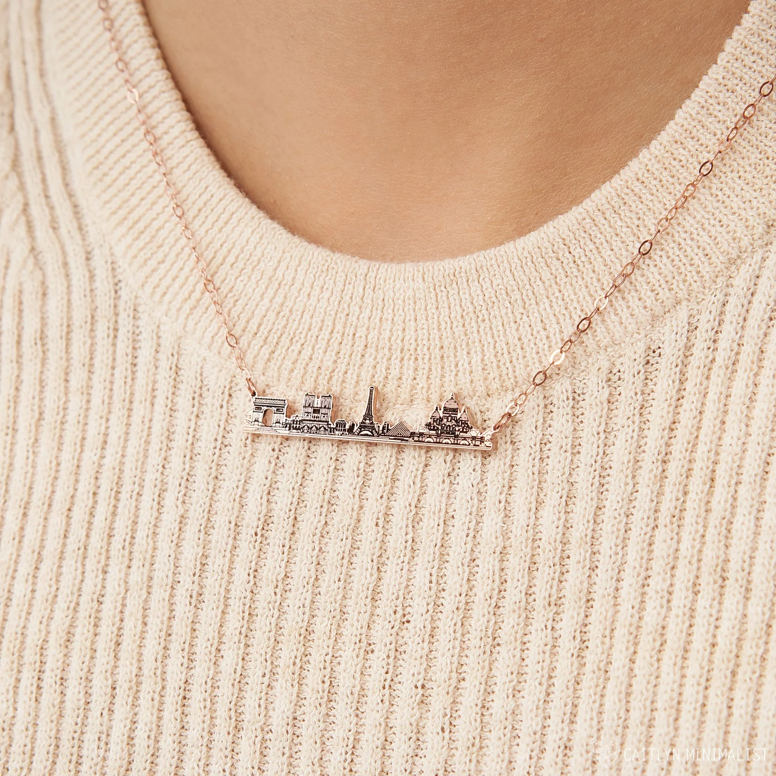 City Skyline Necklace - Image 6