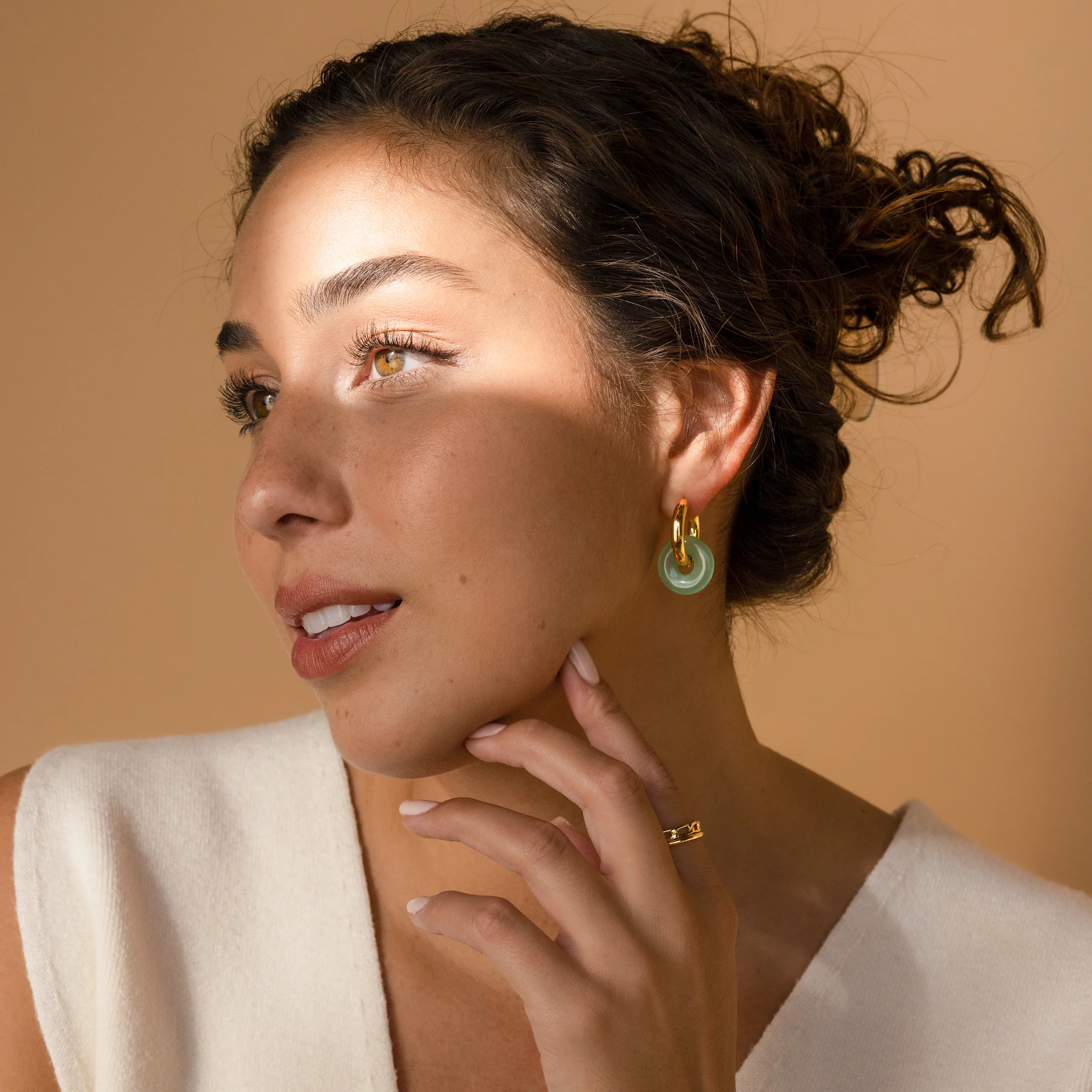 Clara Jade Duo Hoops - Image 4