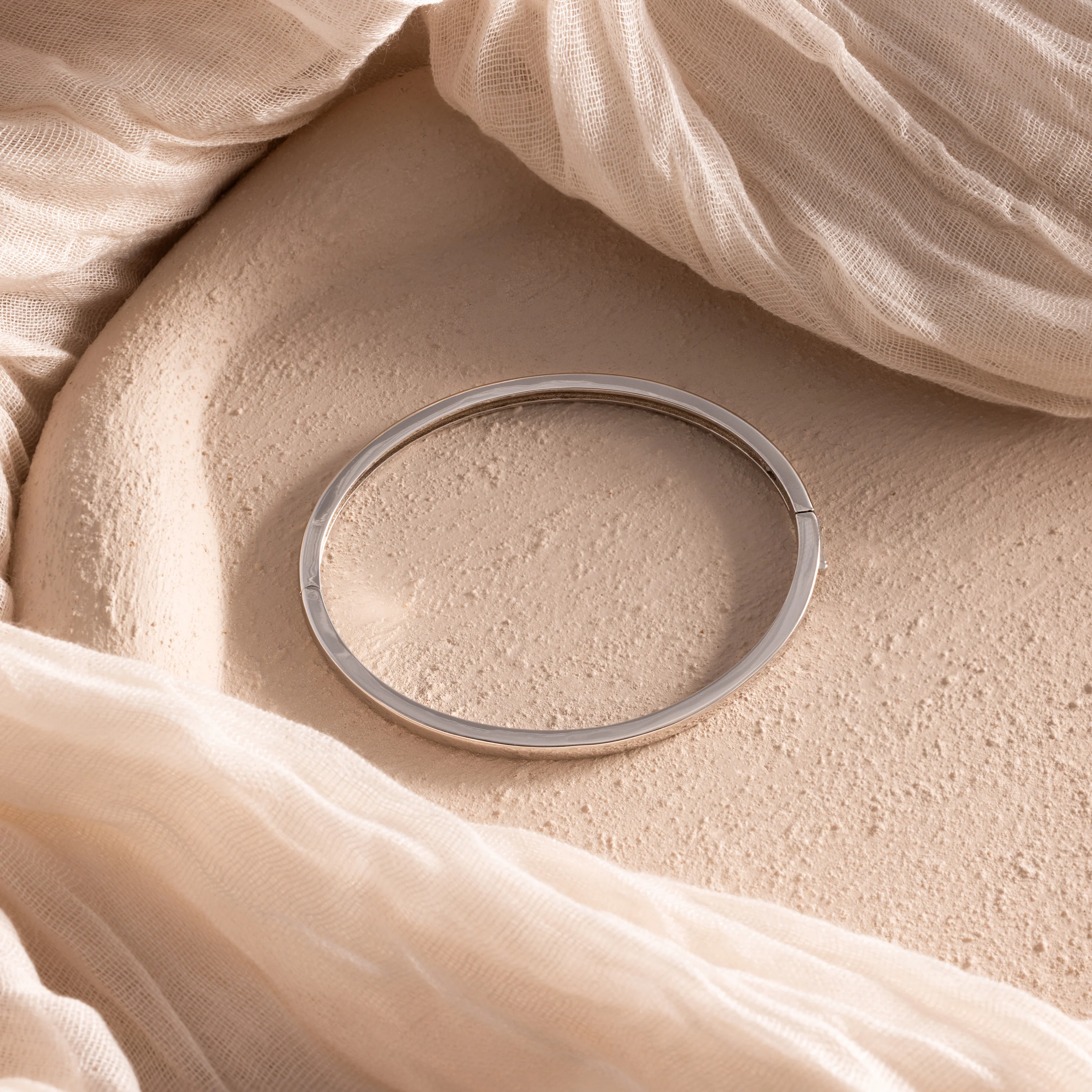 Classic Bangle in Silver - Image 2