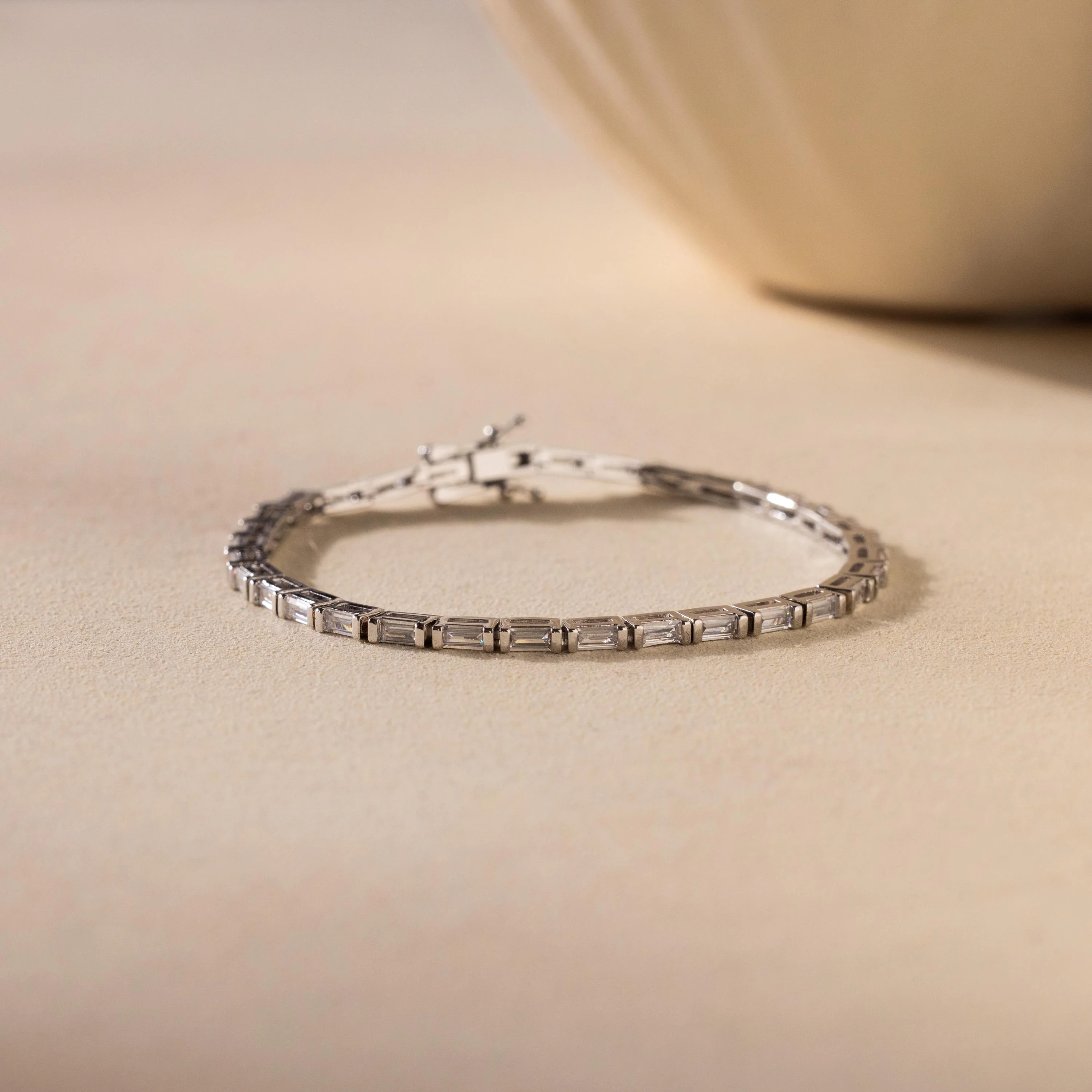 Claudia Baguette Tennis Bracelet - Image 6