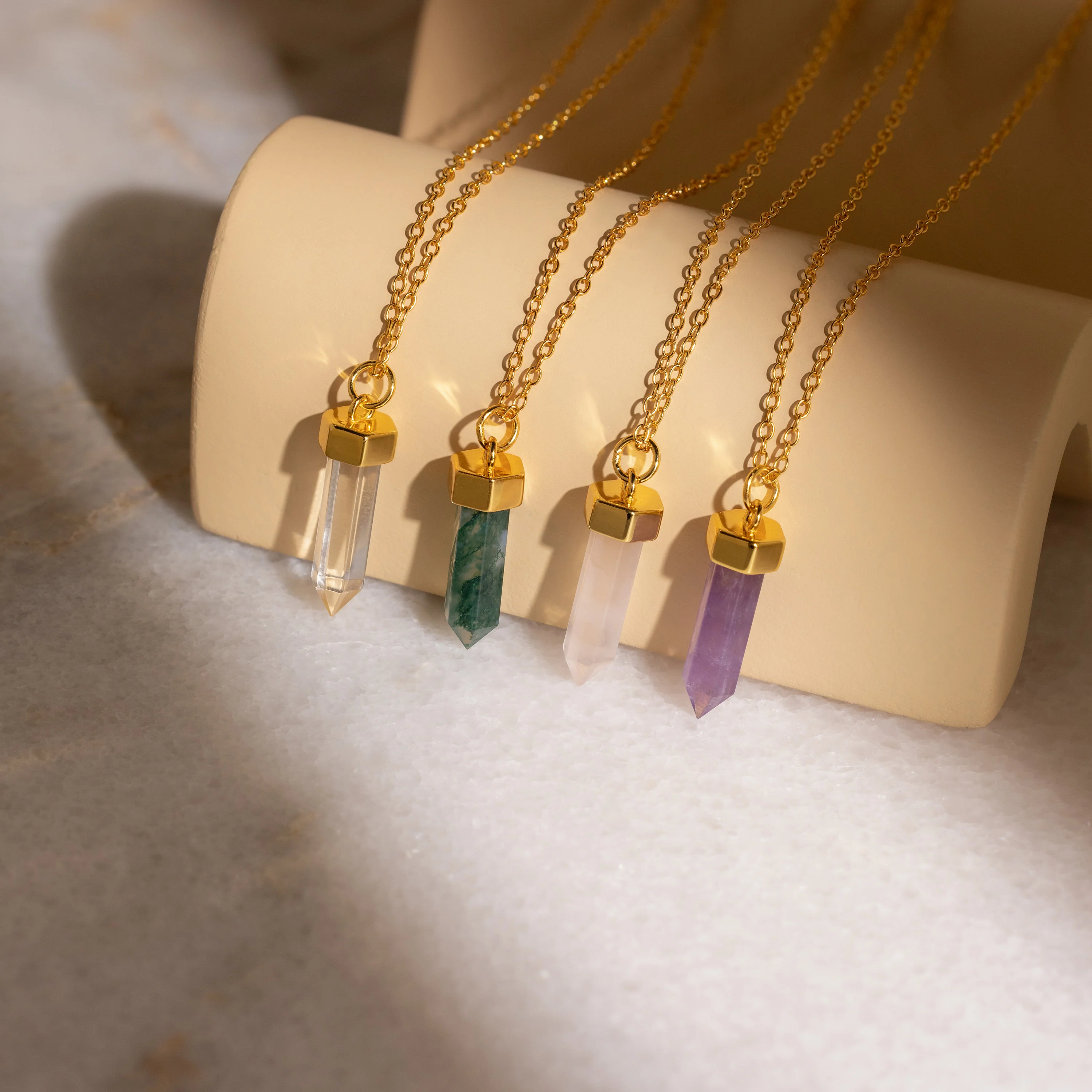 Clear Quartz Necklace - Image 7