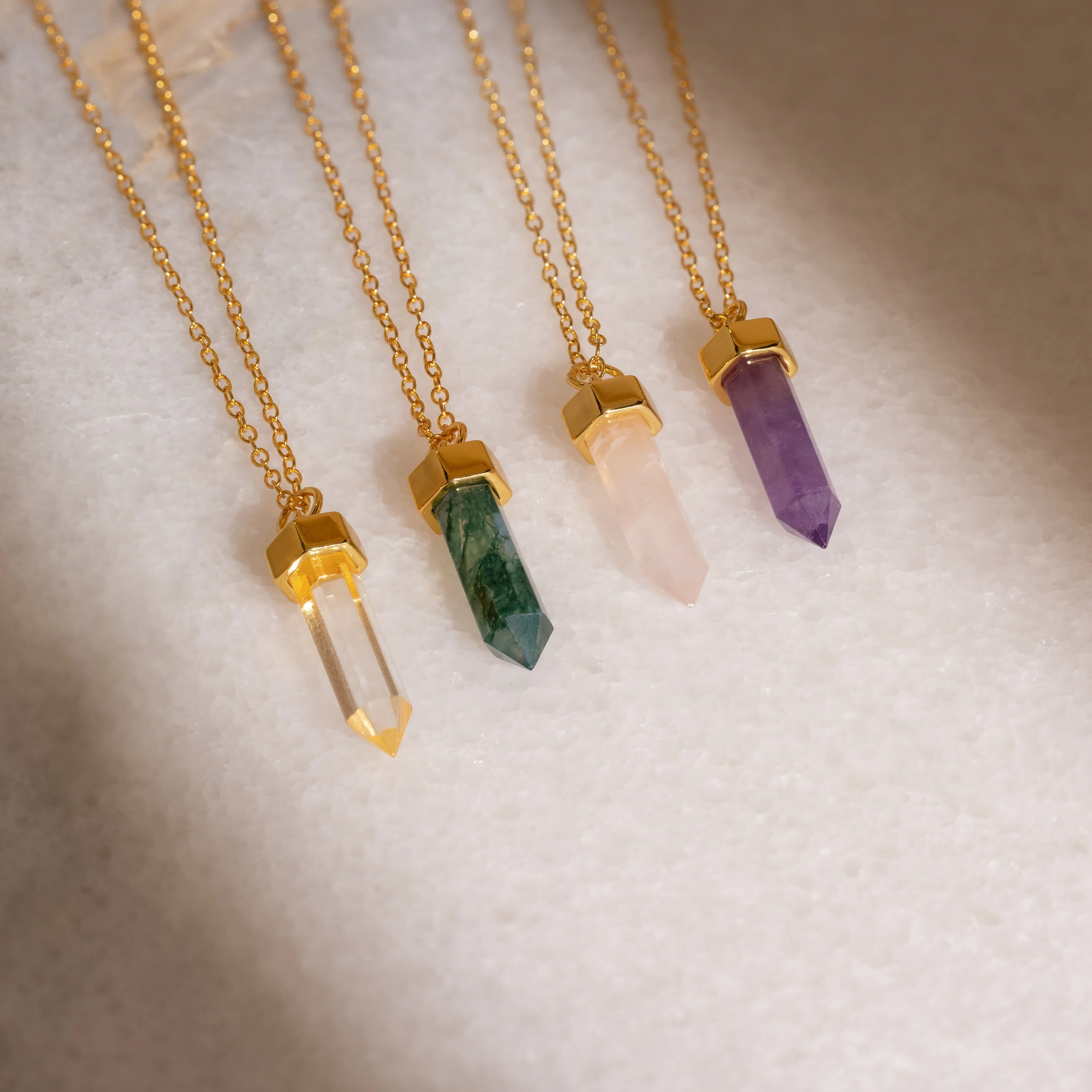 Crystal Quartz Necklaces - Image 6