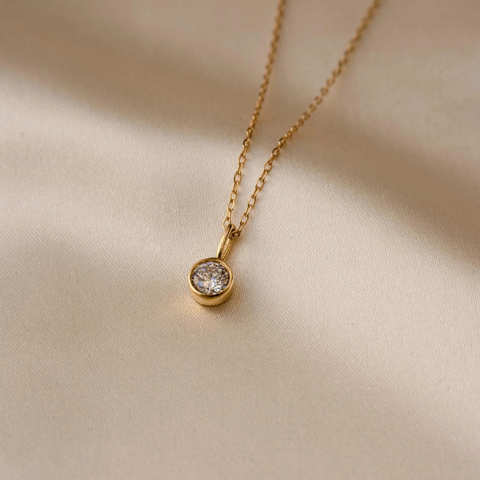 Custom Birthstone Necklace - Image 4