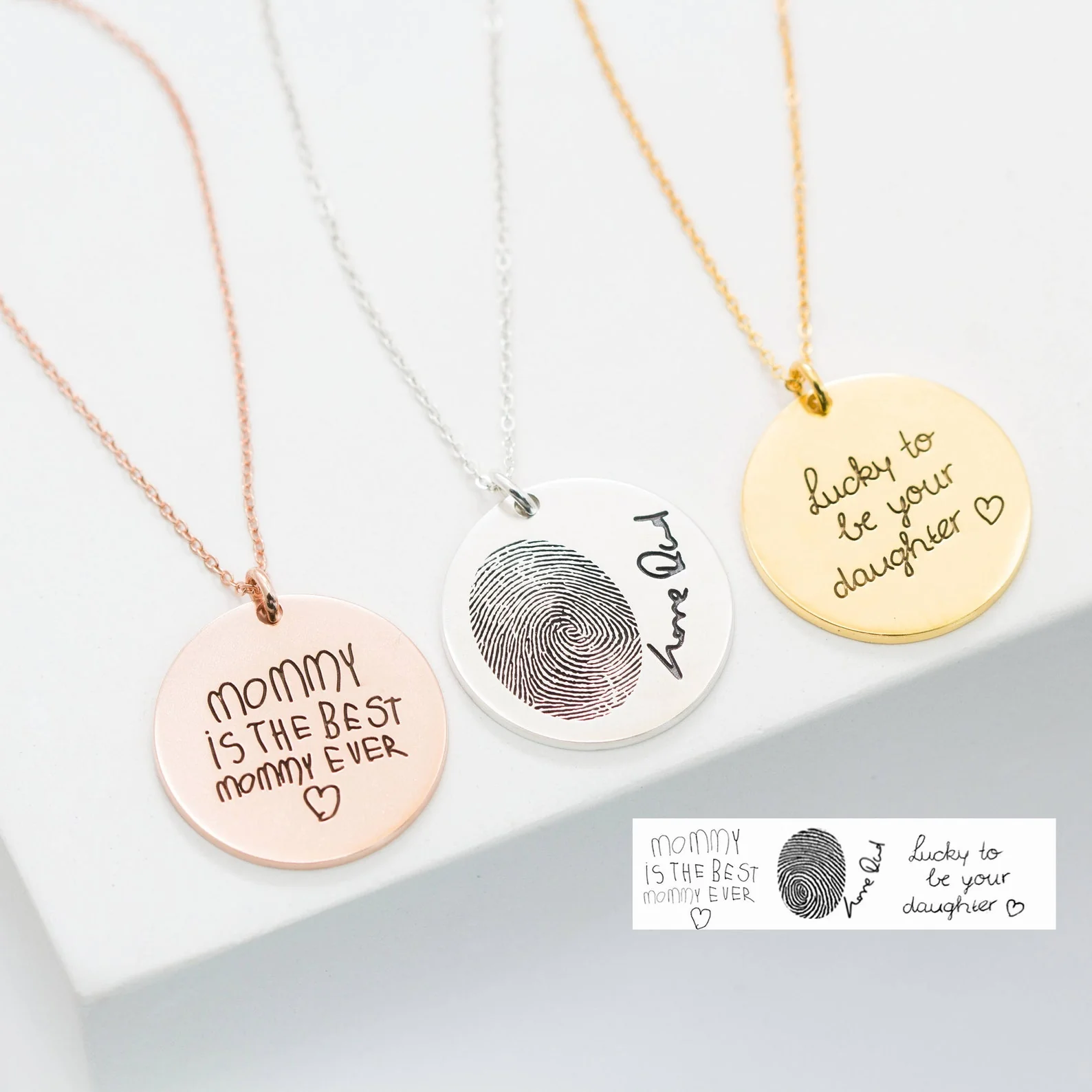 Custom Handwriting Charm - Image 3