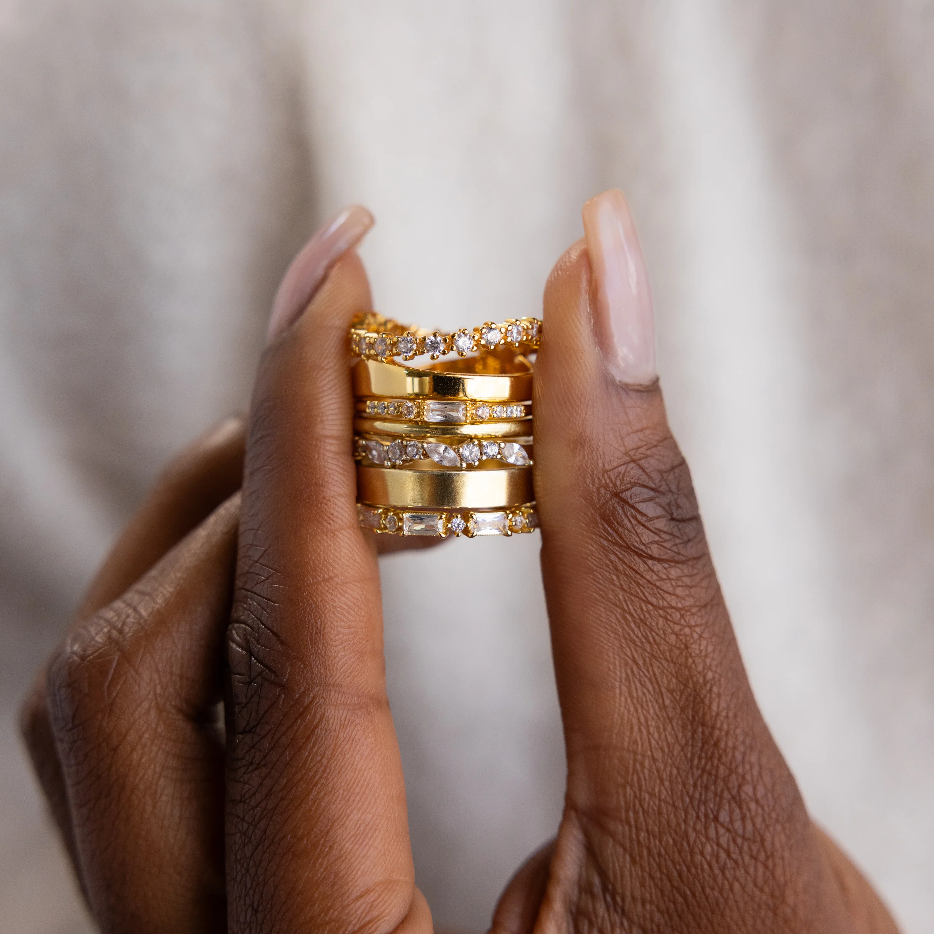 Dainty Baguette Diamond Ring - Image 3