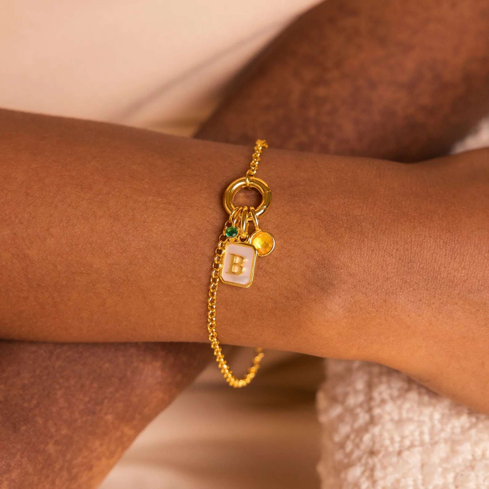 Dainty Birthstone Charm - Image 6