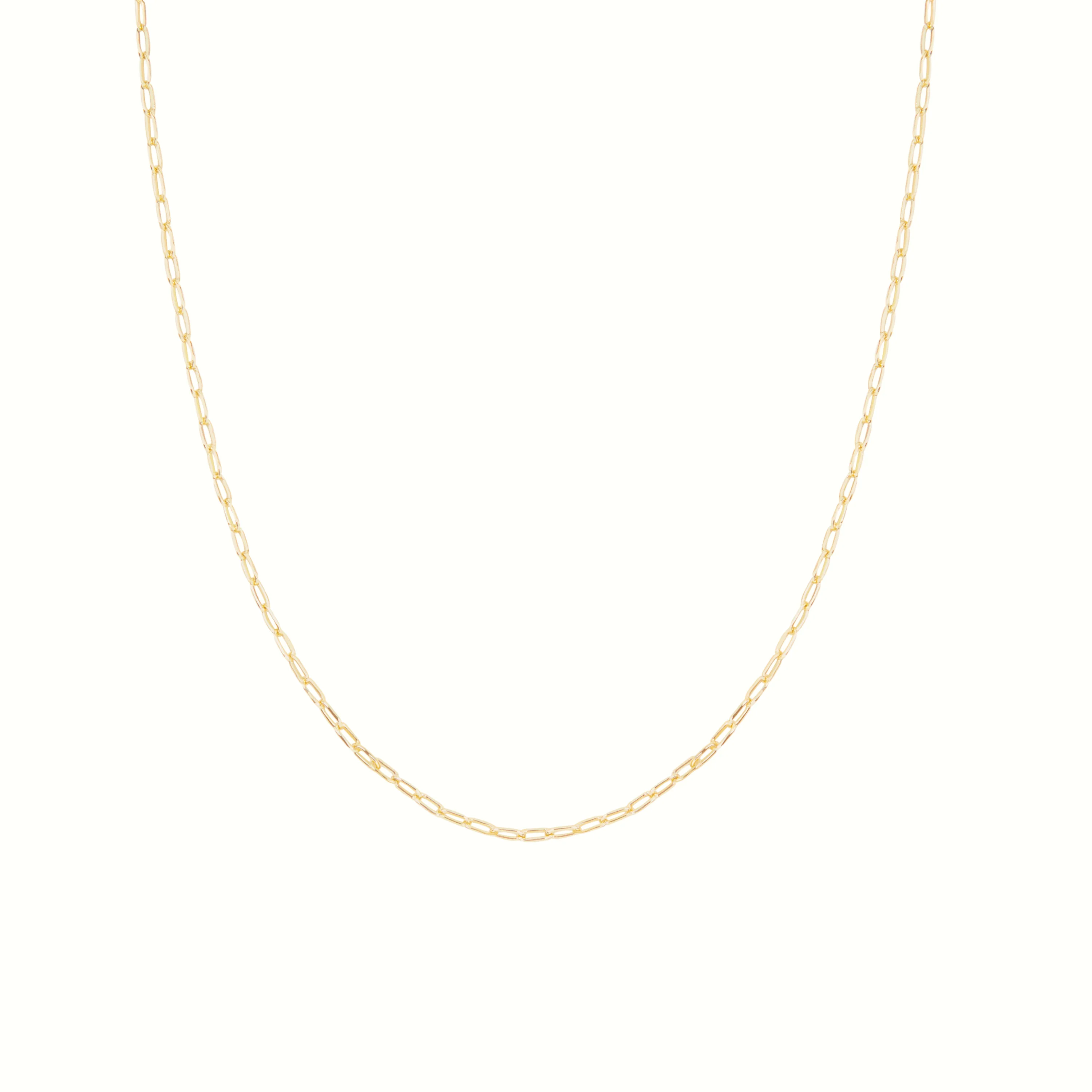 Dainty Link Chain Necklace - Image 5