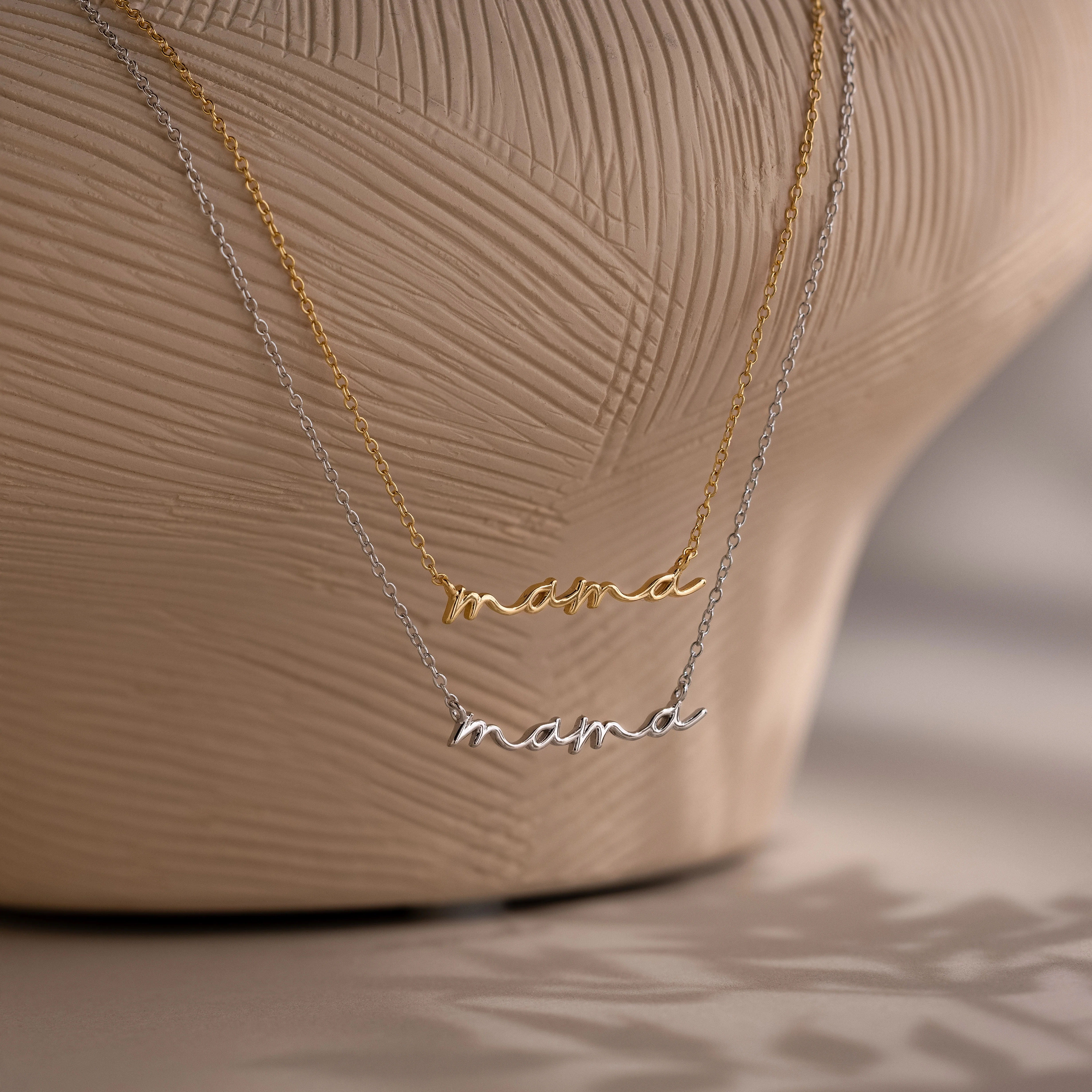 Dainty Mama Necklace in Silver - Image 6