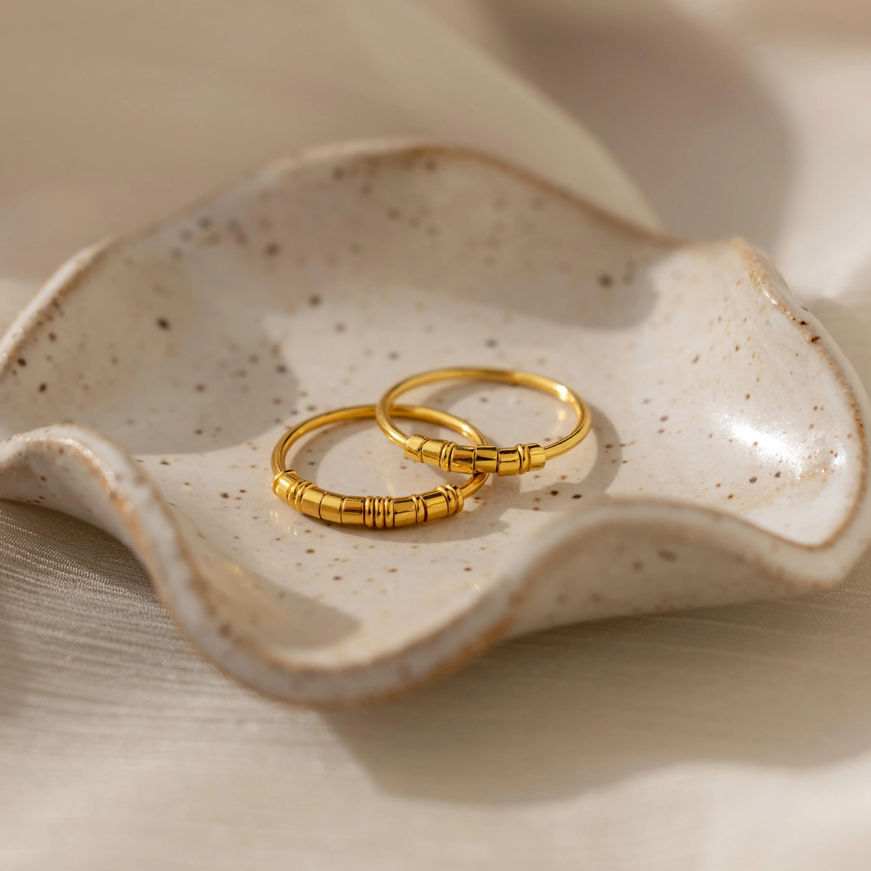 Dainty Morse Code Ring - Image 4