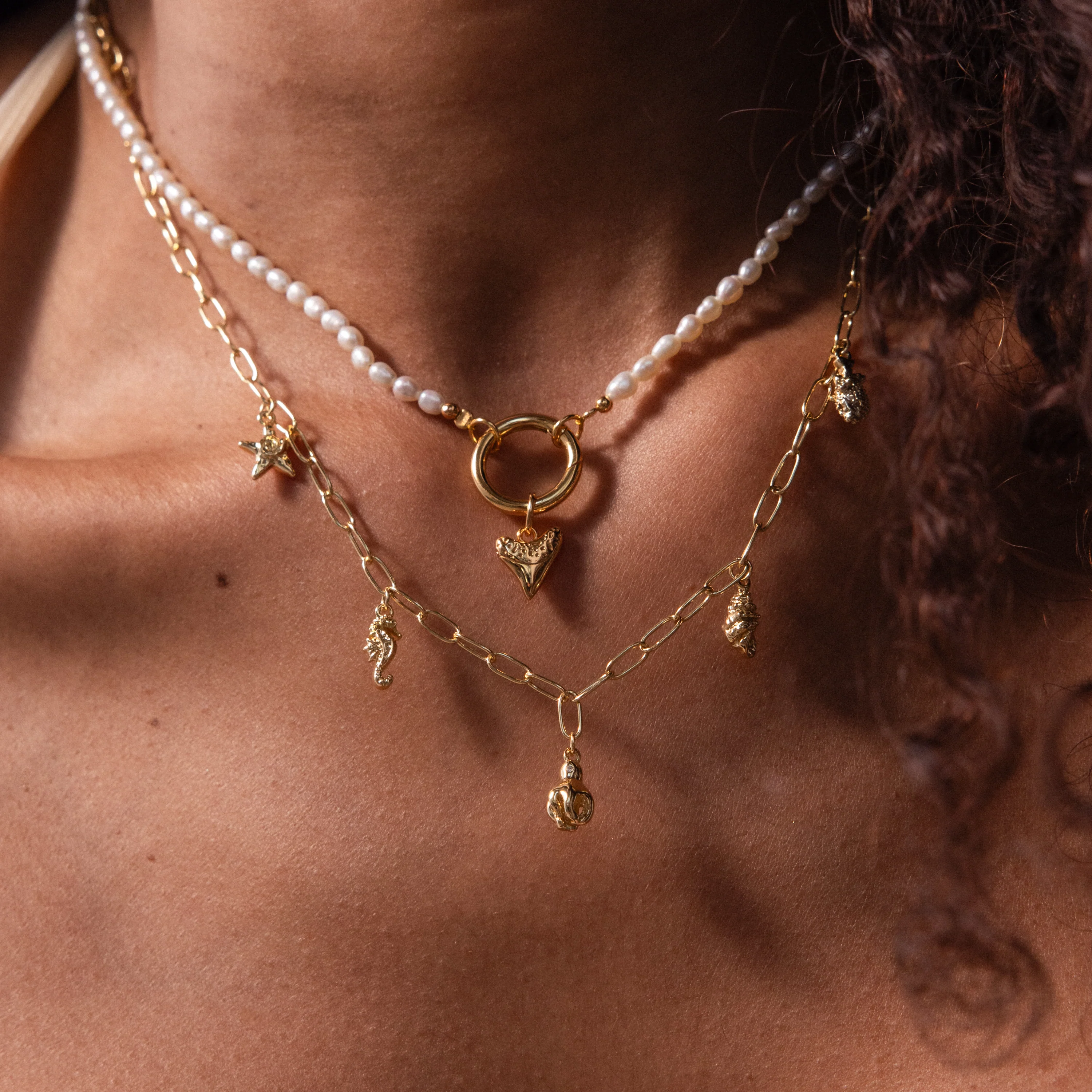 Dainty Shark Tooth Charm - Image 3