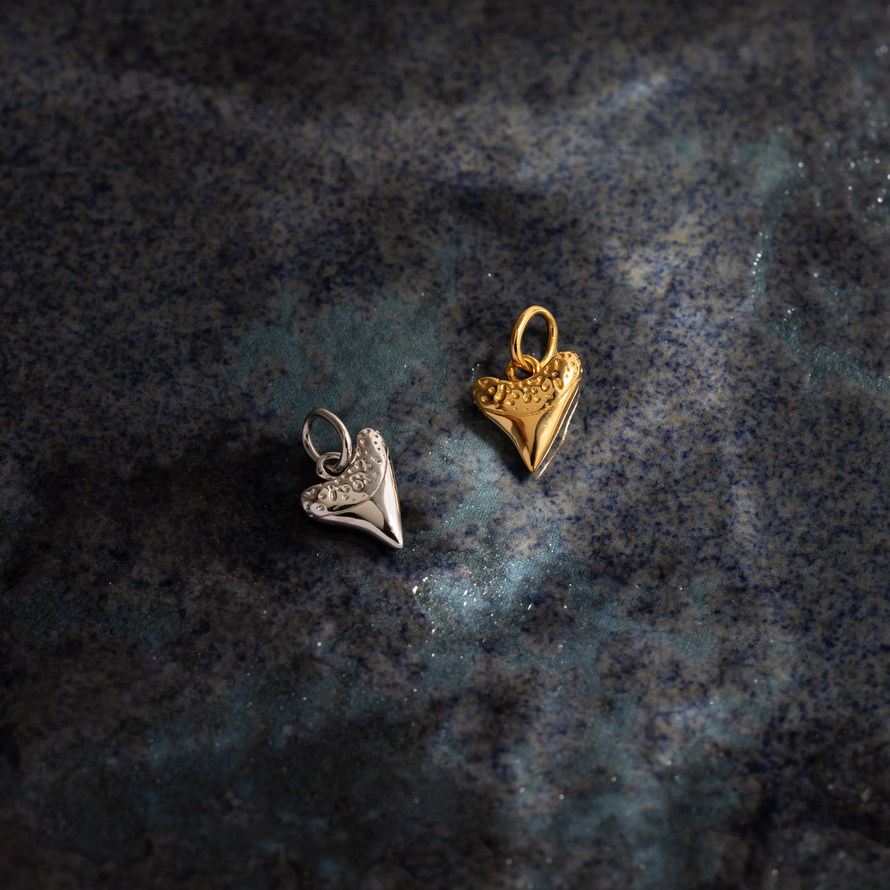 Dainty Shark Tooth Charm in Silver - Image 6