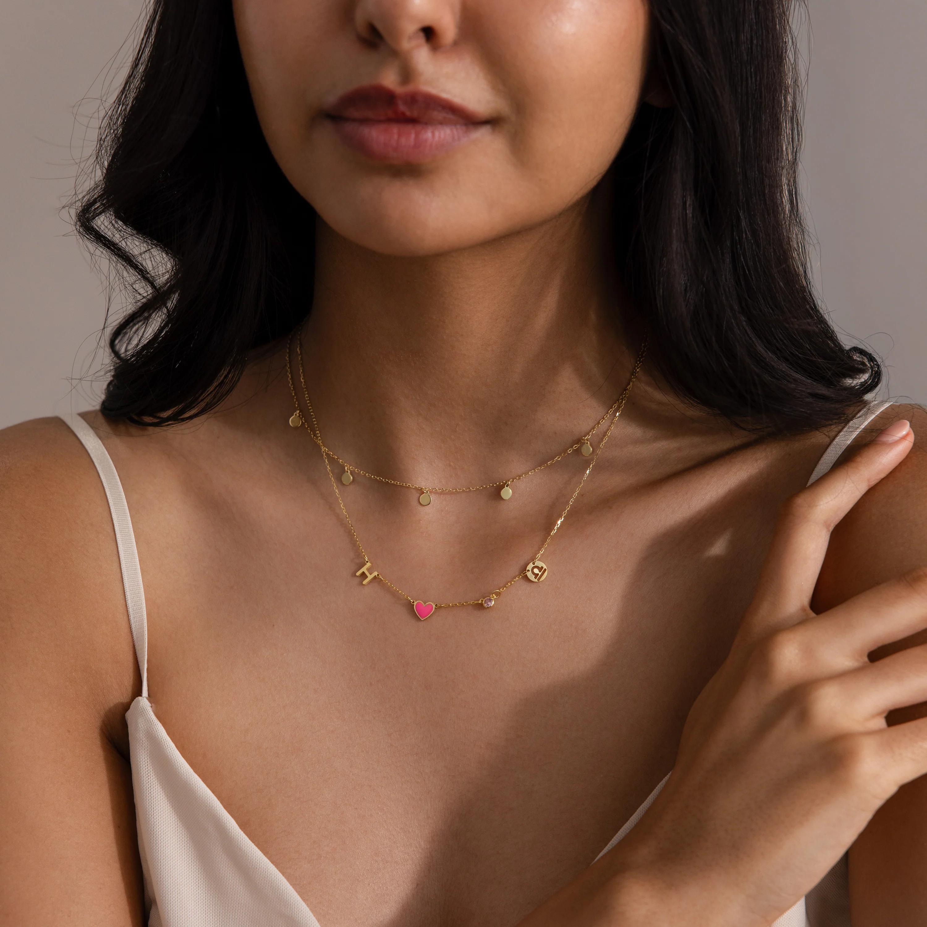 Dainty Space Charm Necklace - Image 6