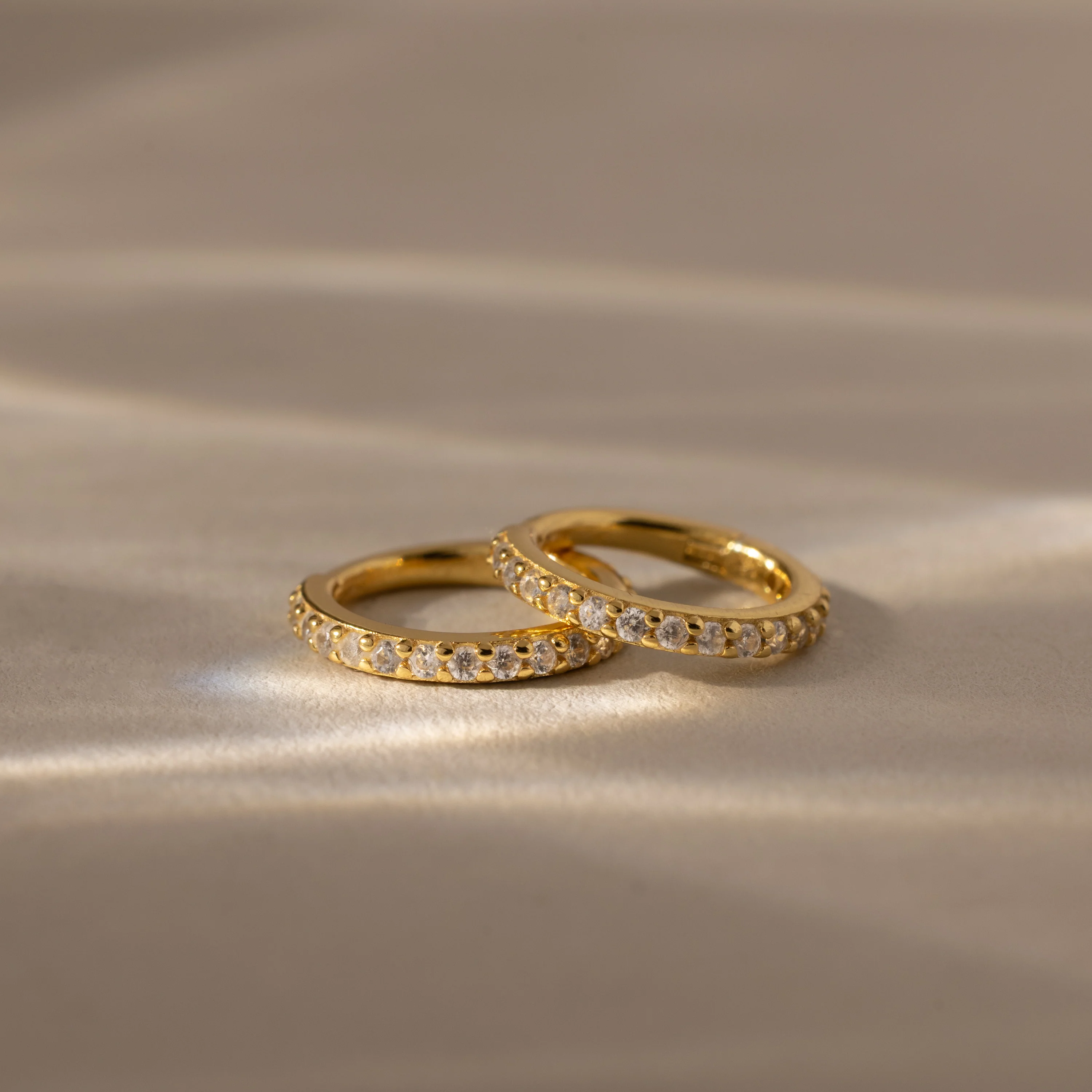Birthstone Clicker Huggies - Image 6