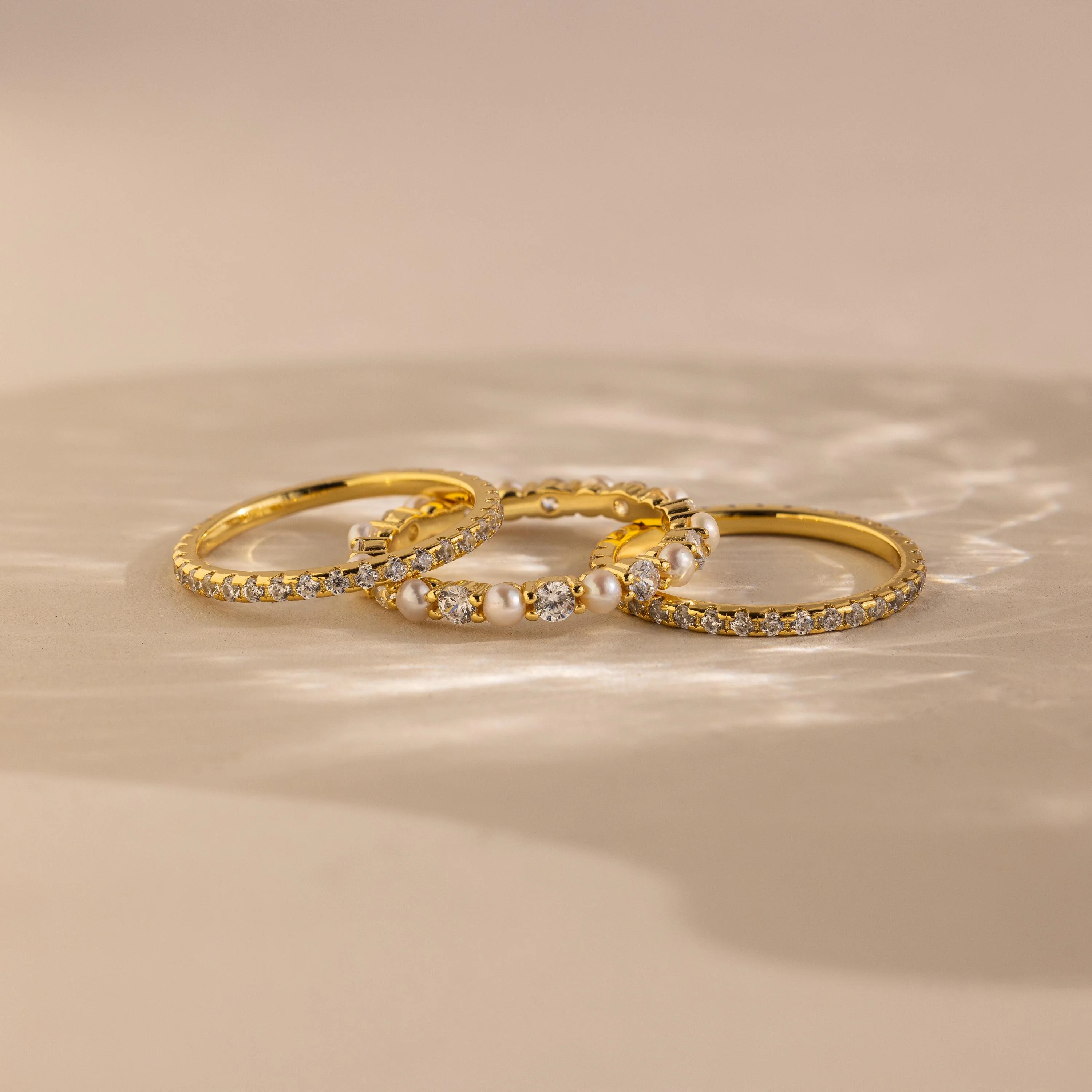 Diamond Eternity Ring Set