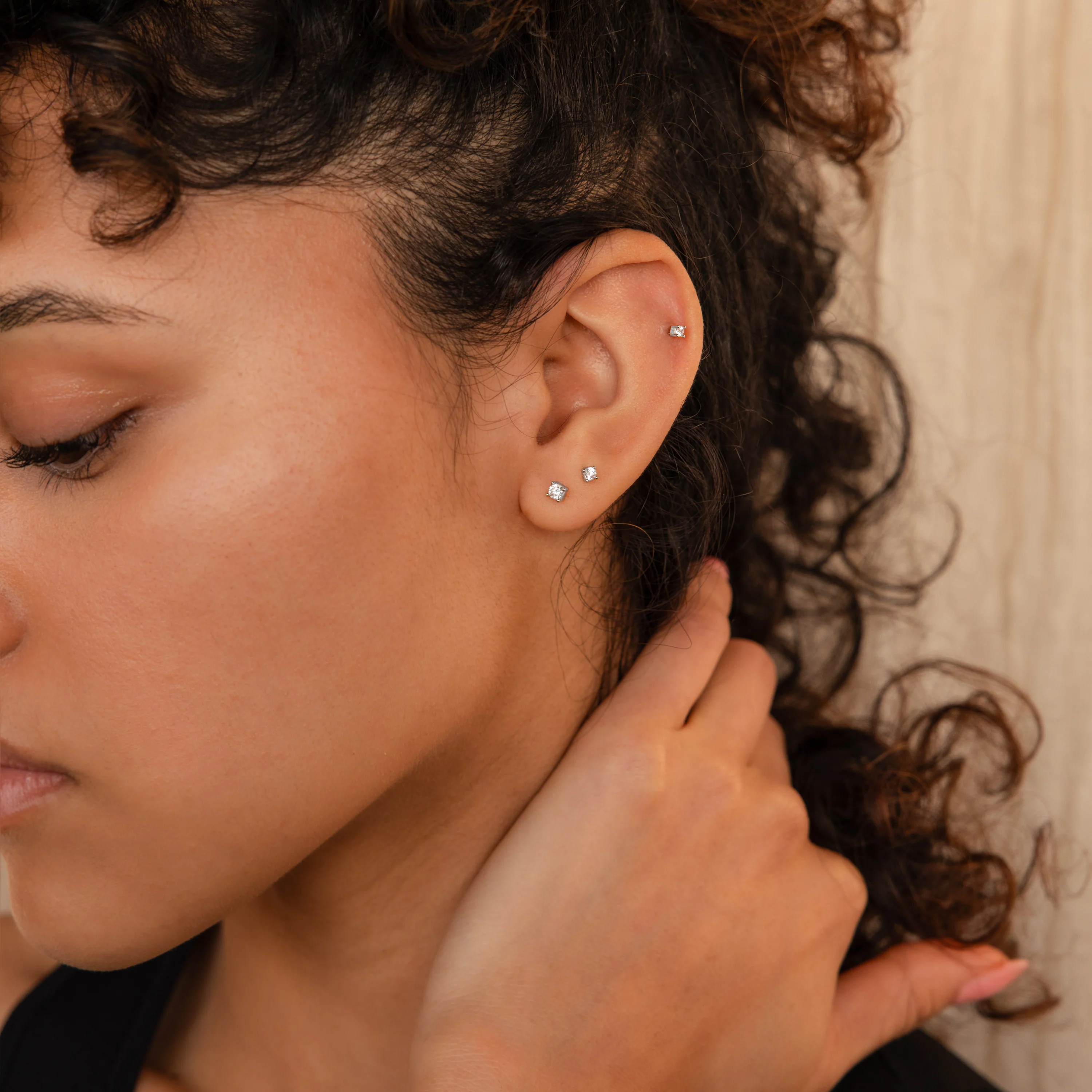 Diamond Flatback Studs Set - Image 5