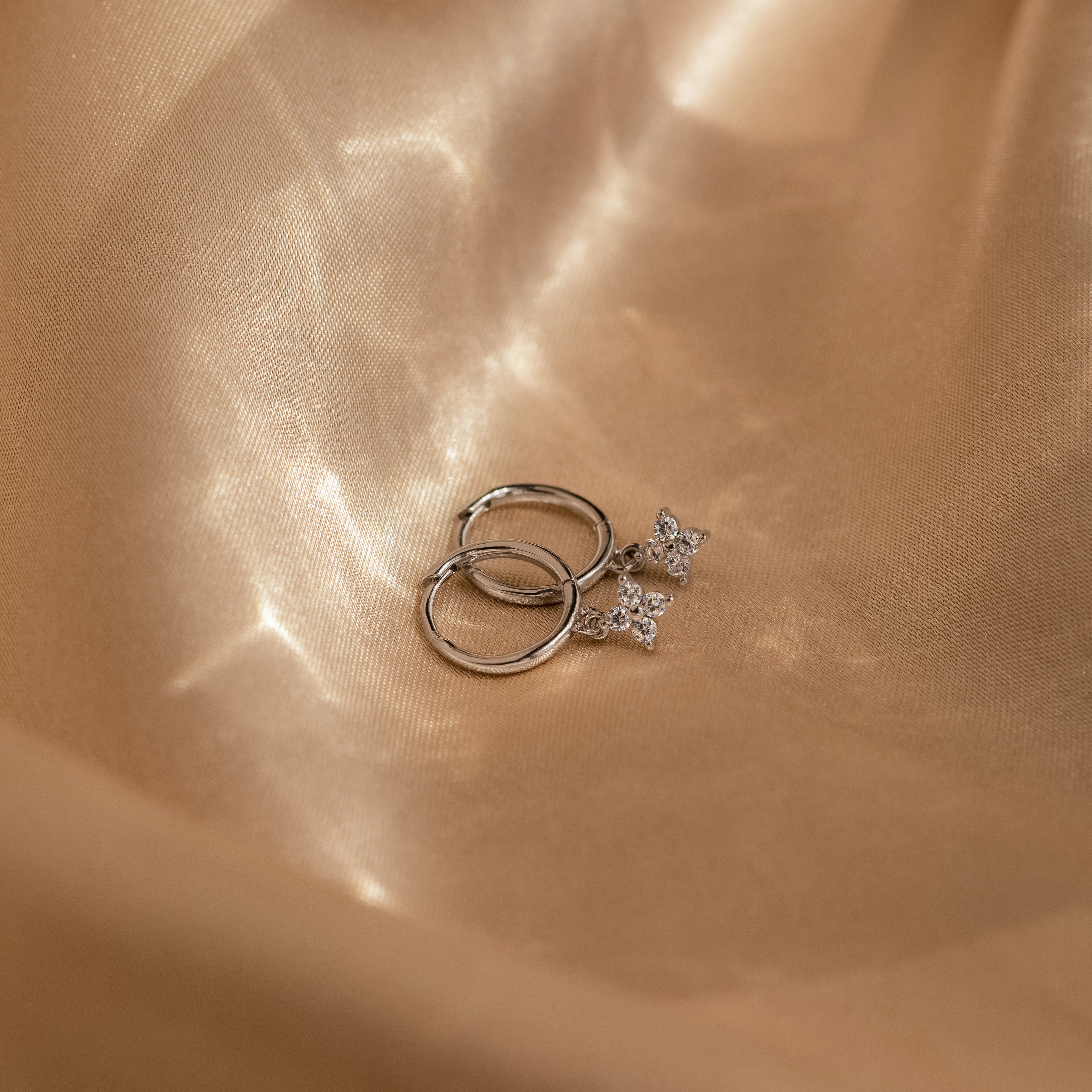 Diamond Flower Huggies - Image 5