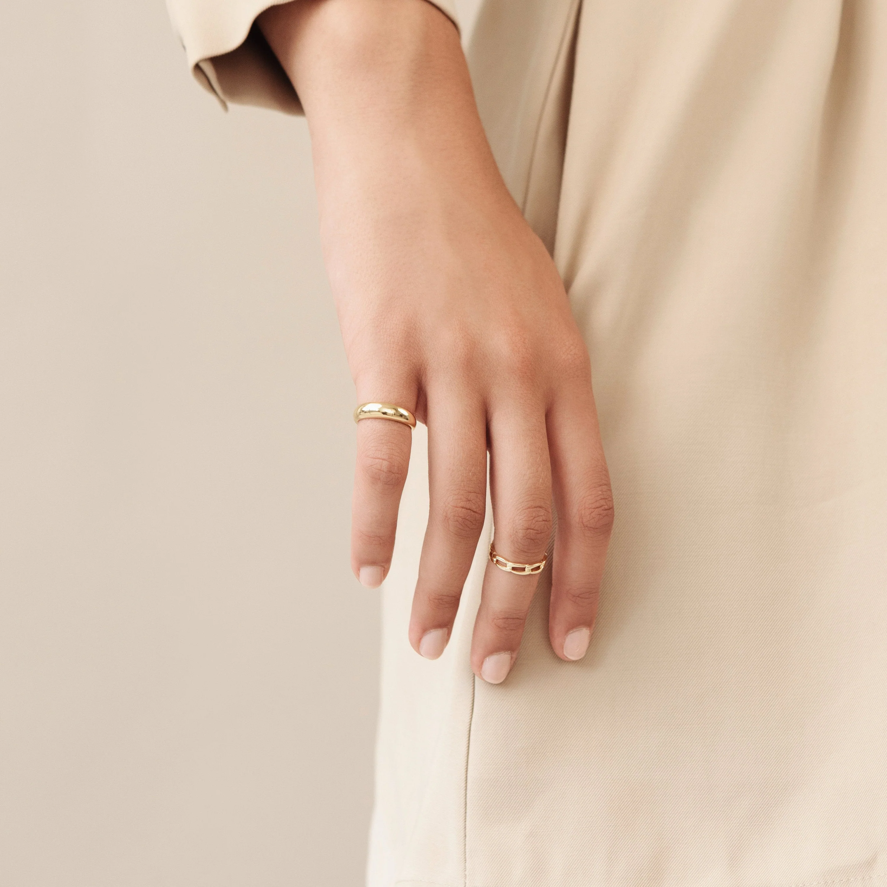 Dome Ring in Silver - Image 4