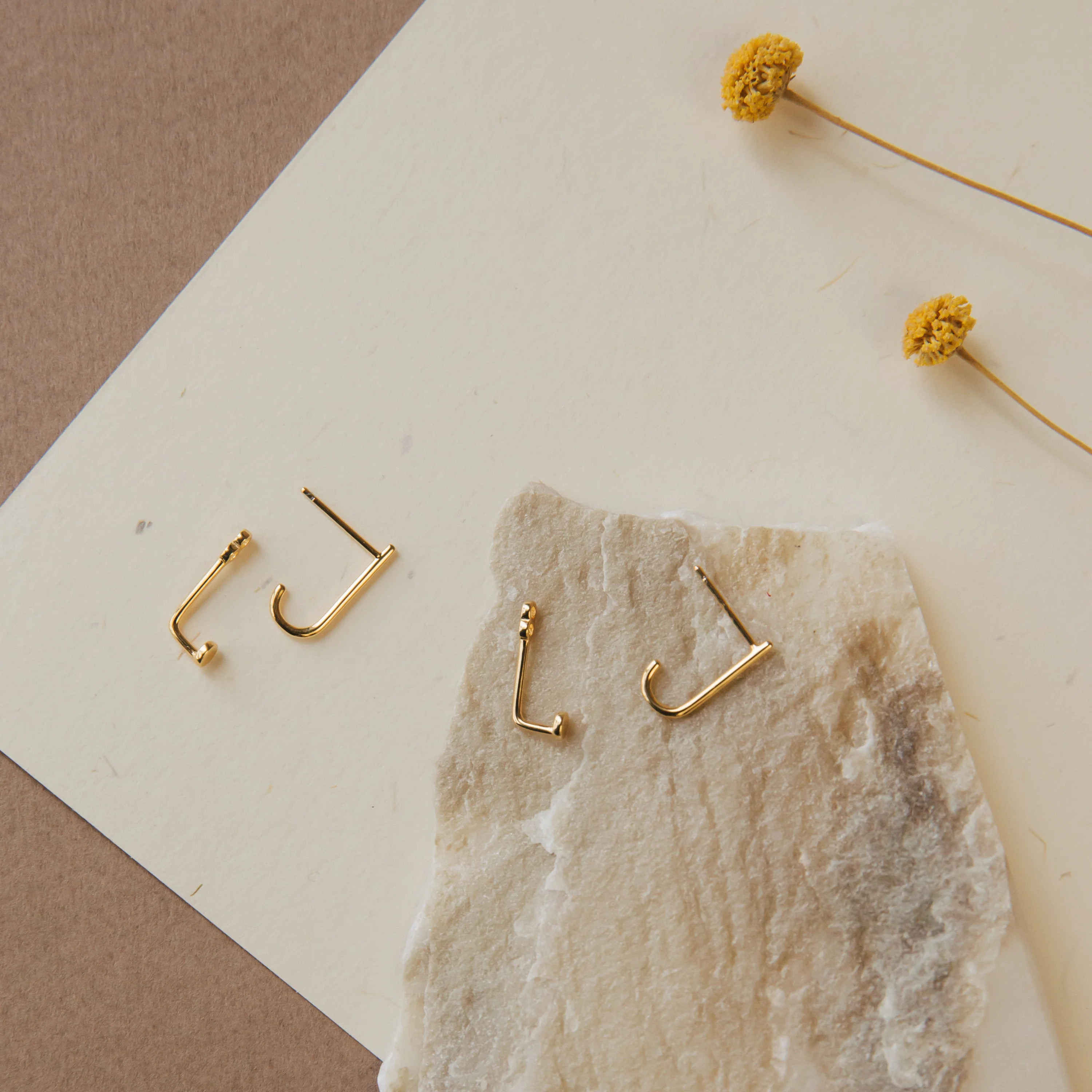 Dot Ear Jackets in 18K Gold - Image 2
